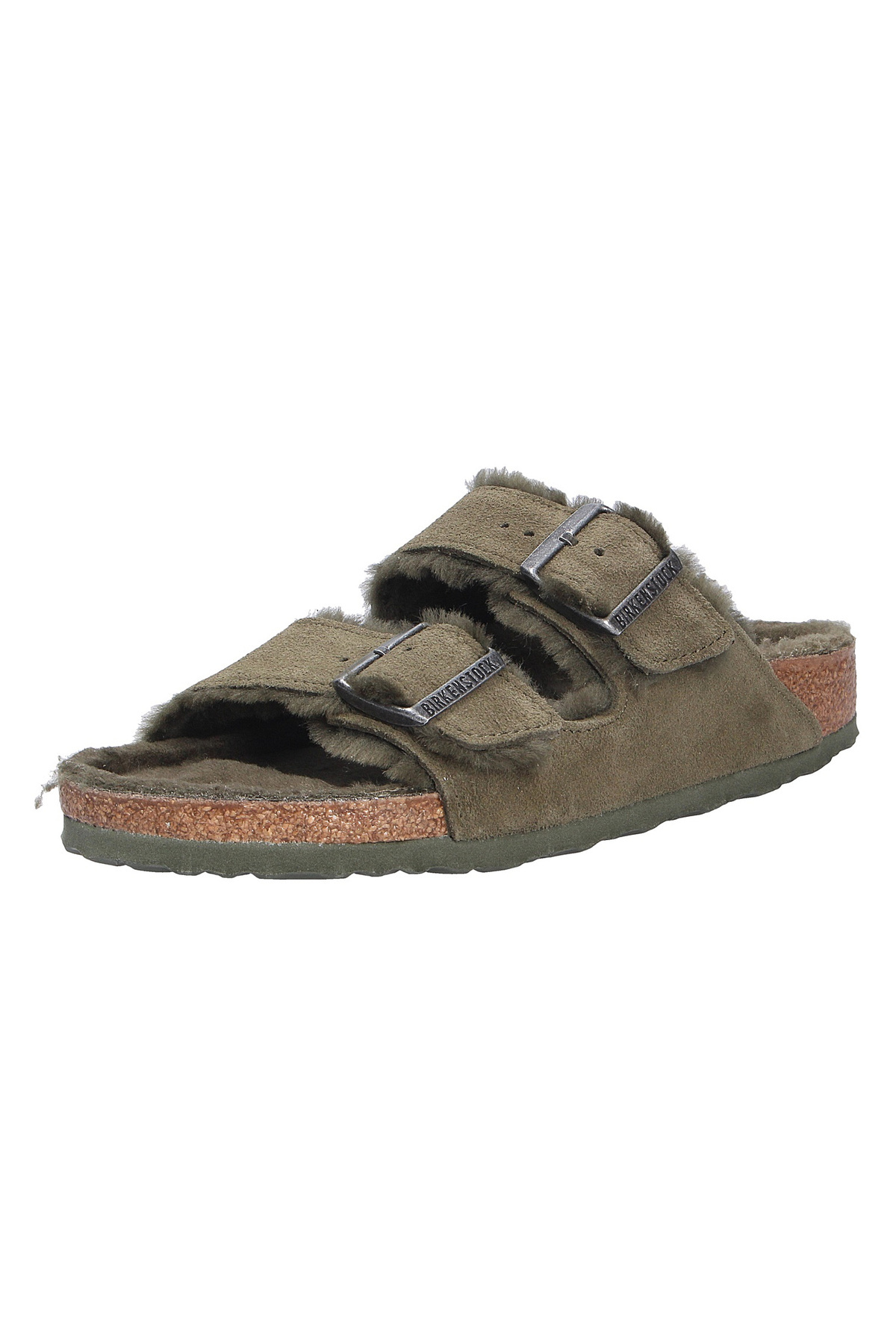 Tieffußbett Pantolette Arizona Sheepskin بیرکن استاک دمپایی Birkenstock