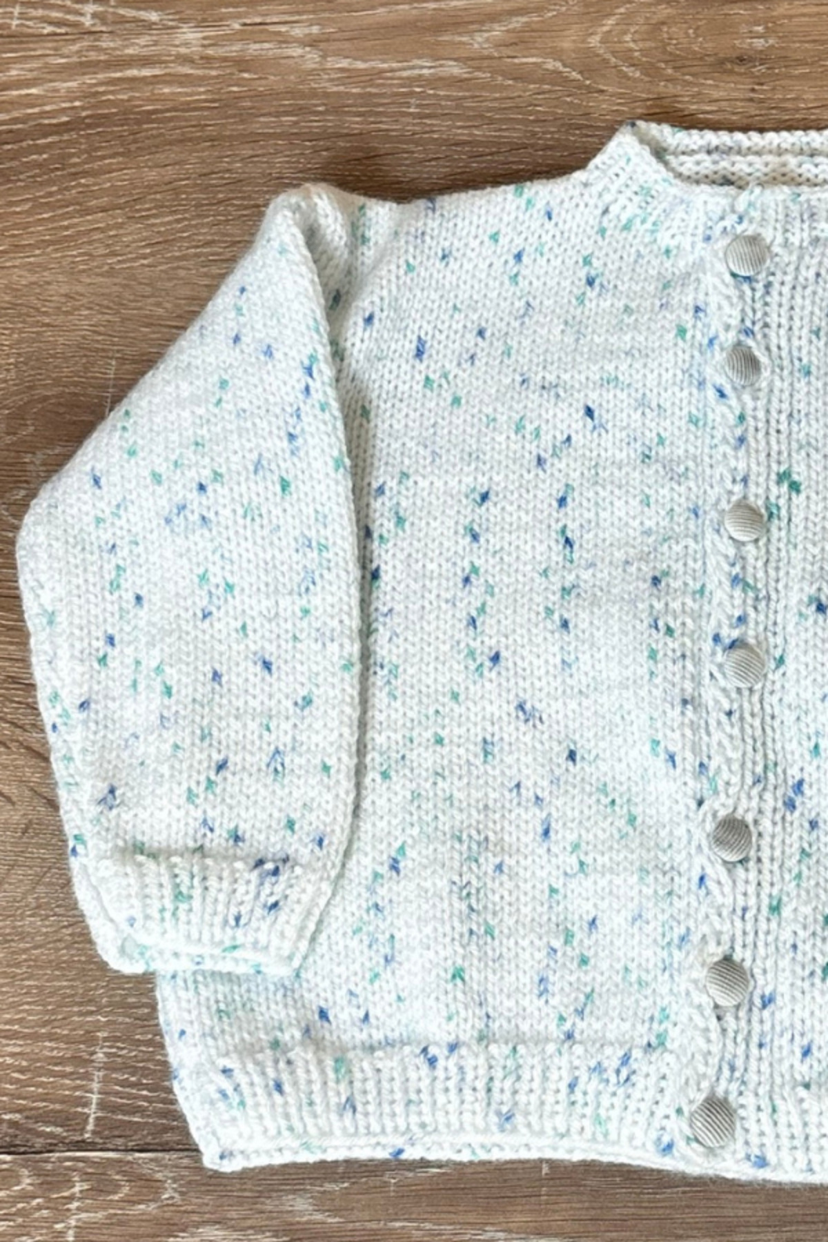 Uretti - Kadir 7704 El Yapımı Örgü Bebek Hırka - 12 Ay fotoğrafı 2 (önizleme)
