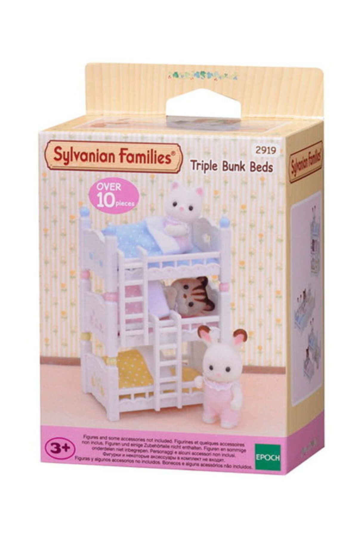 Sylvanian Families Bunk Bed 4448 Three layer Model