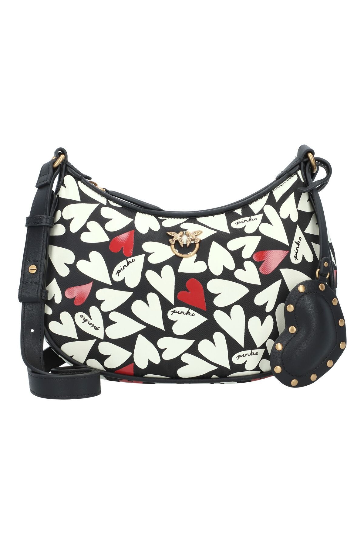 PİNKO-Schultertasche Leder 25 cm 1
