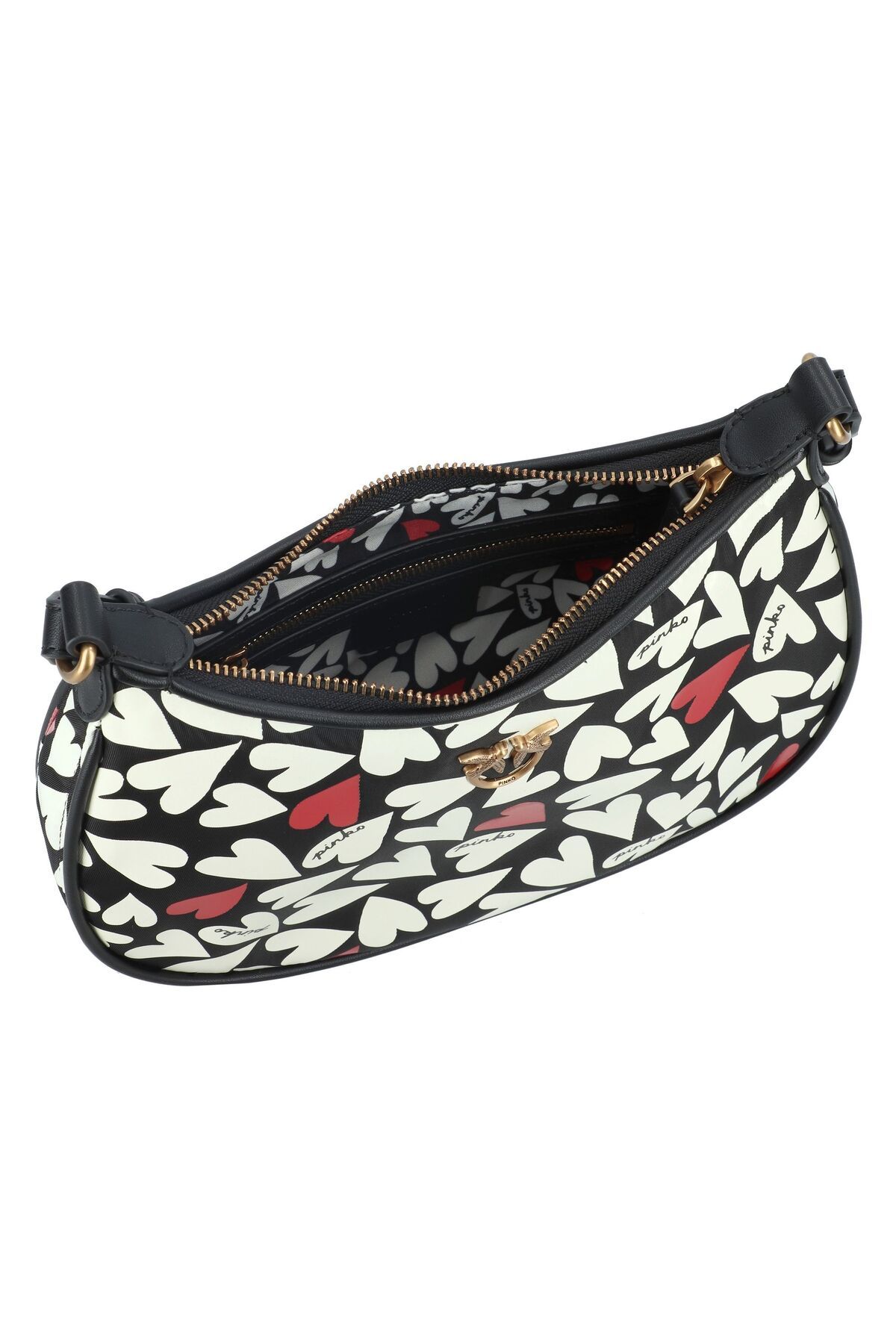PİNKO-Schultertasche Leder 25 cm 5
