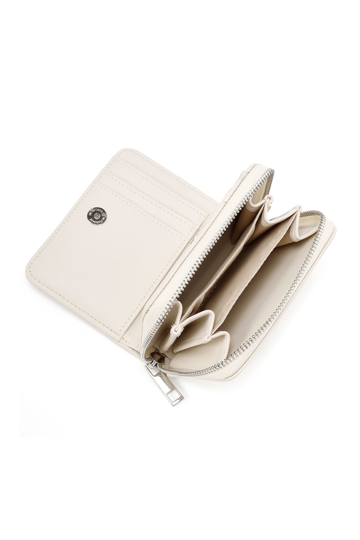 Derimod-Cream Colored Women's Wallet - 000a2d5502ft 6