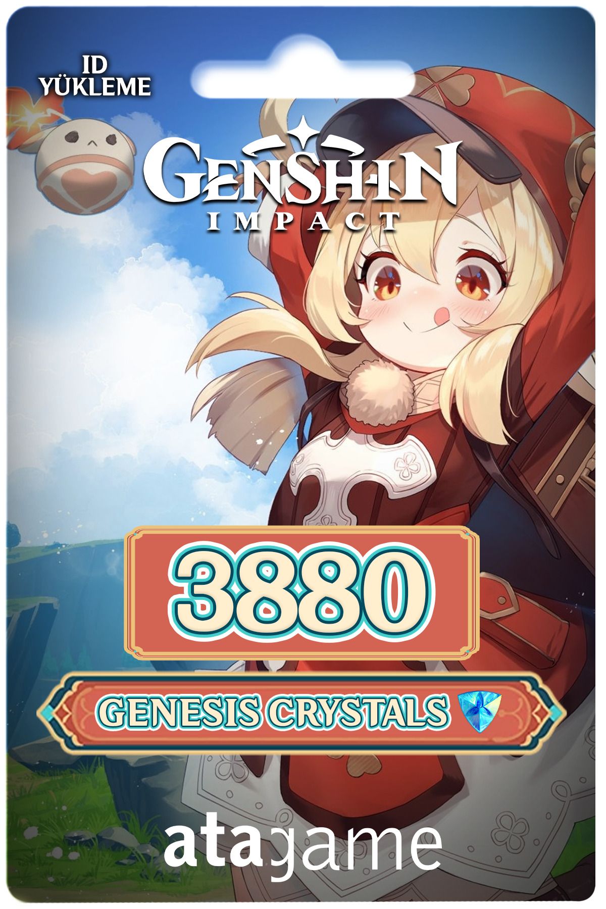 AtaGame Genshin 3880 Genesis Crystals ID