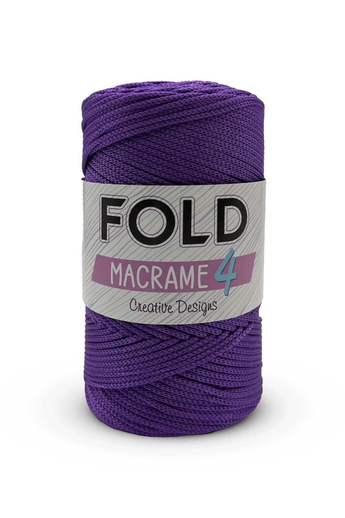 FOLD Fire Macrame Nr:4 - 141 Poliester, 2 Mm Ață, 200 Gr 230 M Ață Supla Ață Geantă - One Size