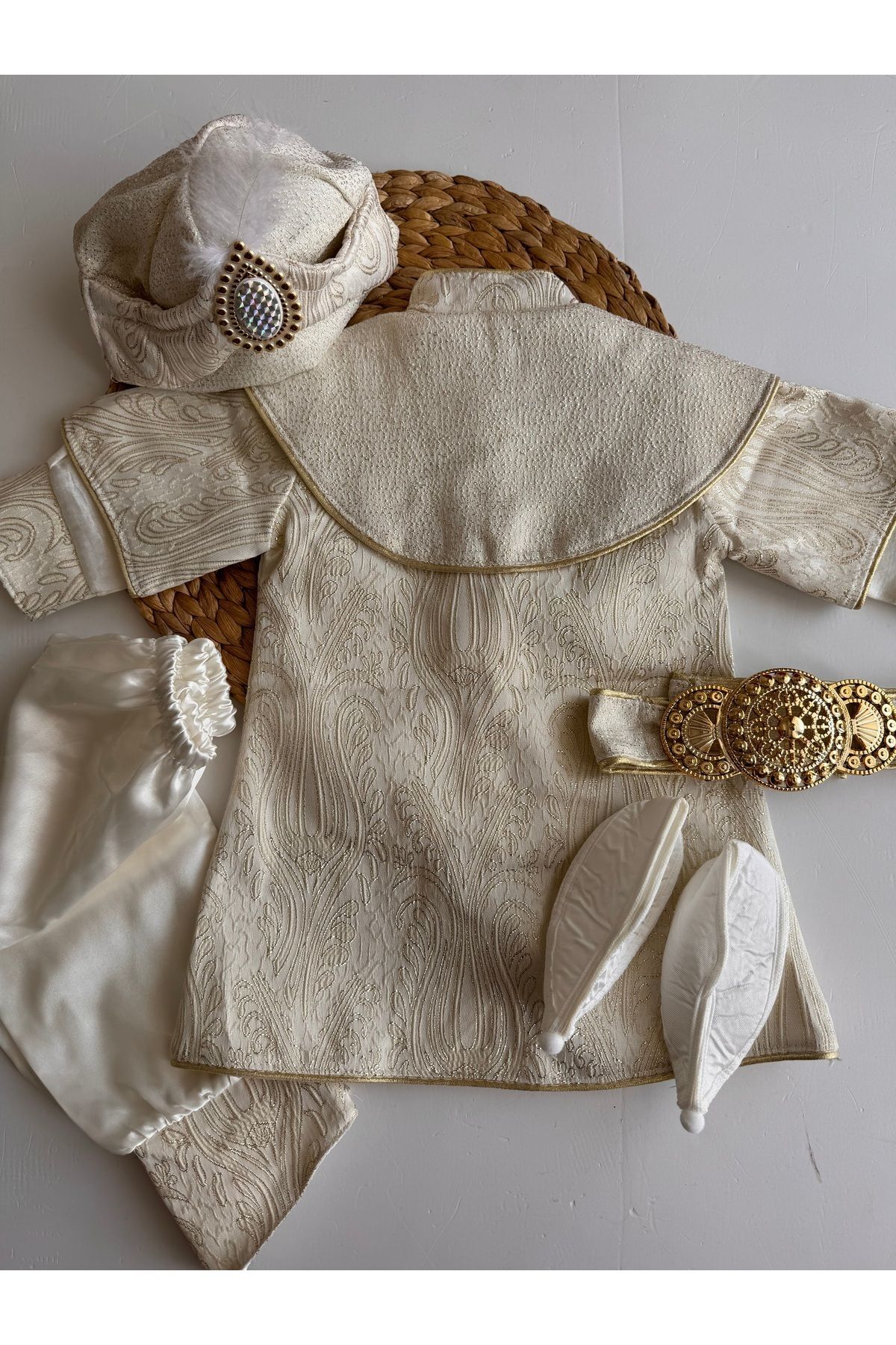 PİLEKİ BABY Kampanyalı Erkek Çocuk Bebek Sünnet Mevlüt Kıyafetleri fotoğrafı 4 (önizleme)