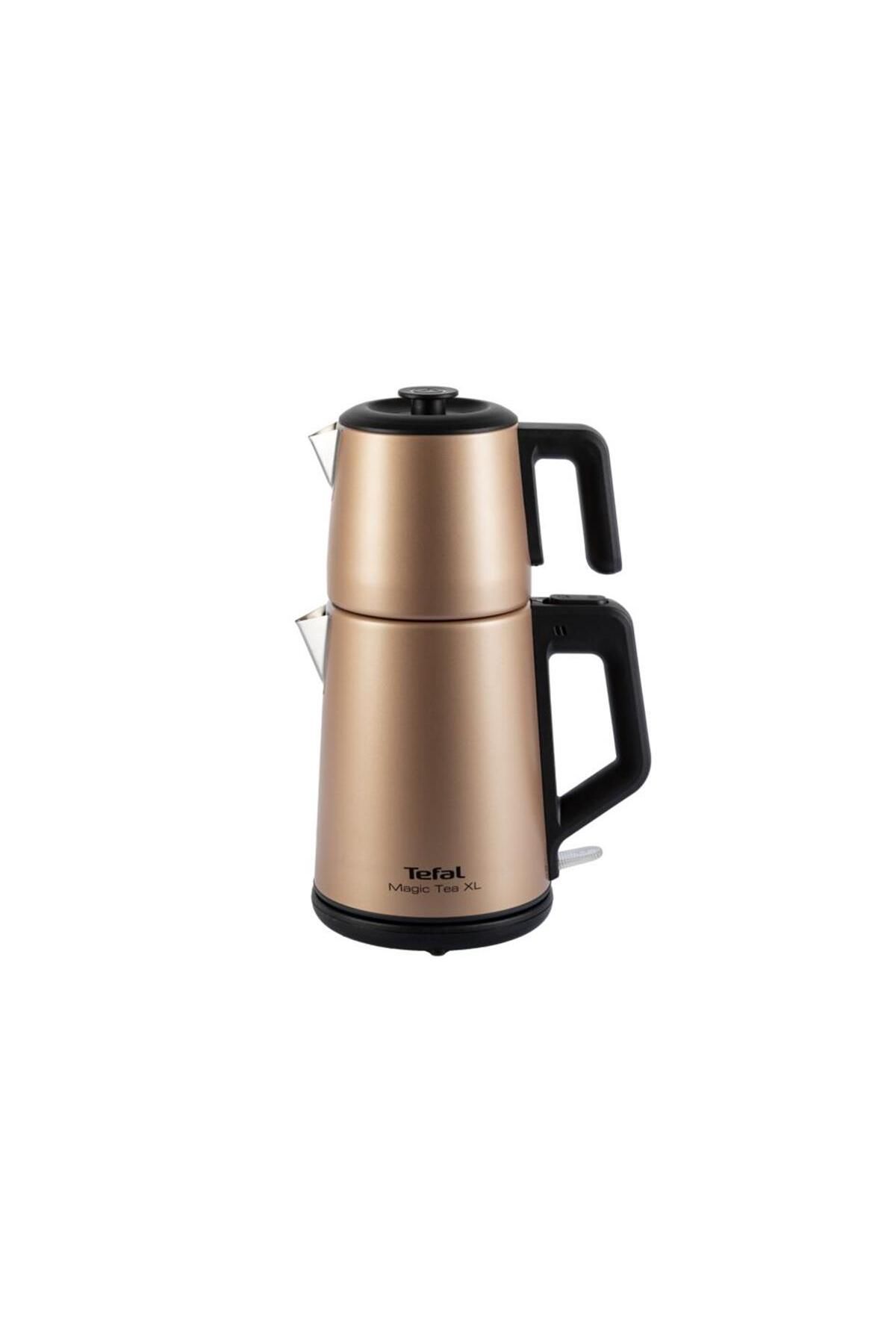 TEFAL Magic Tea XL Paslanmaz Çelik Gövdeli 1650 Watt Çay Makinesi - Bakır
