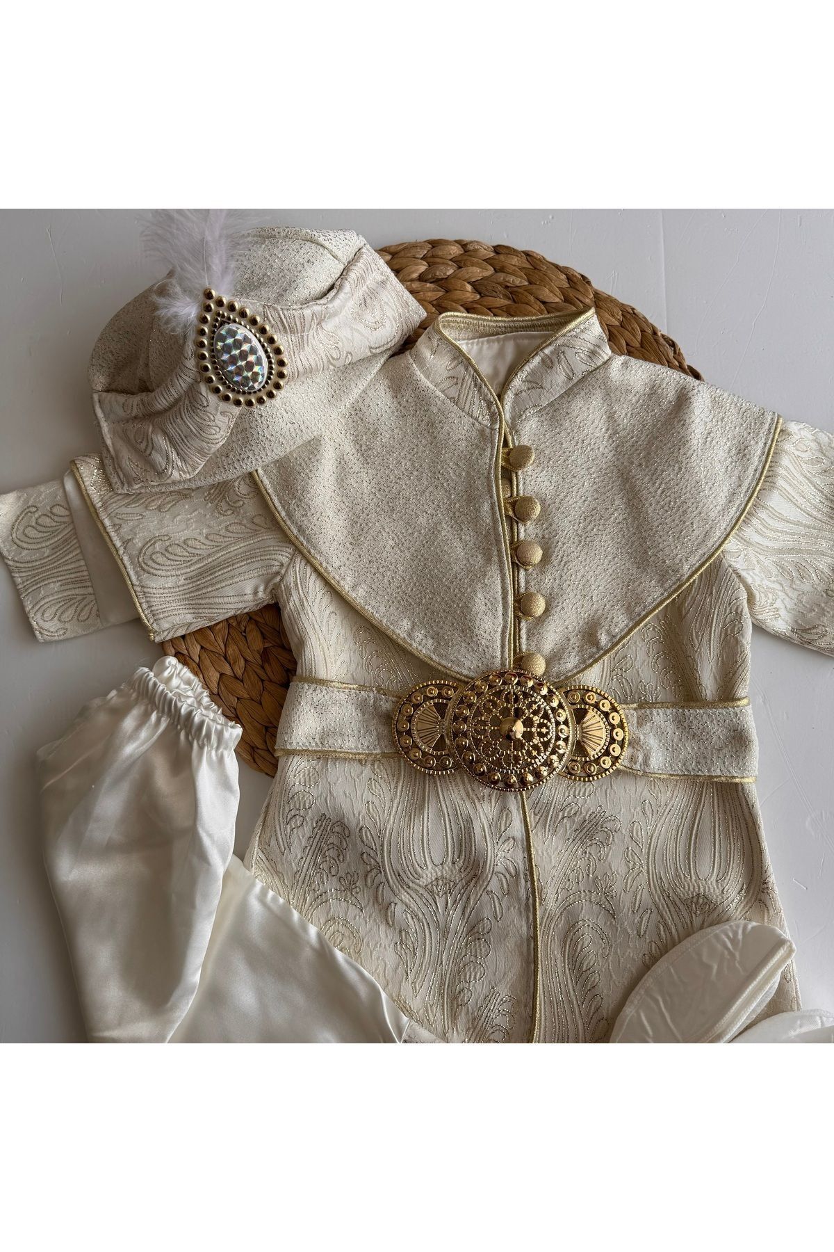 PİLEKİ BABY Kampanyalı Erkek Çocuk Bebek Sünnet Mevlüt Kıyafetleri fotoğrafı 3 (önizleme)