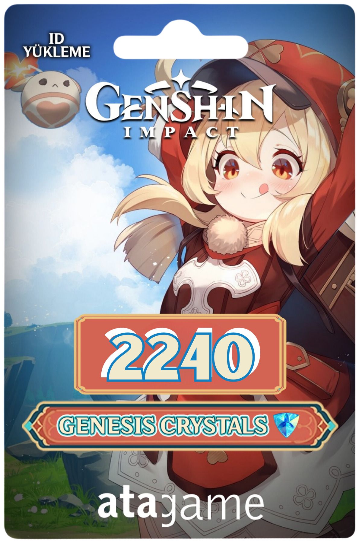 AtaGame Genshin 2240 Genesis Crystals ID