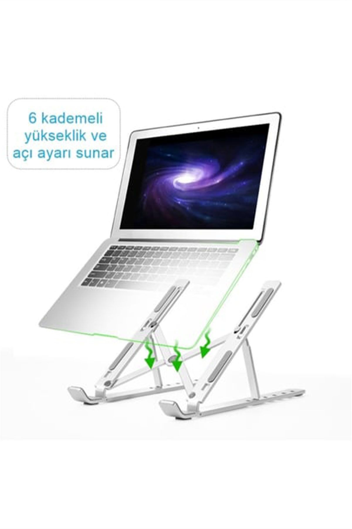 CİYU laptop standı aliminyum ayarlı laptop standı