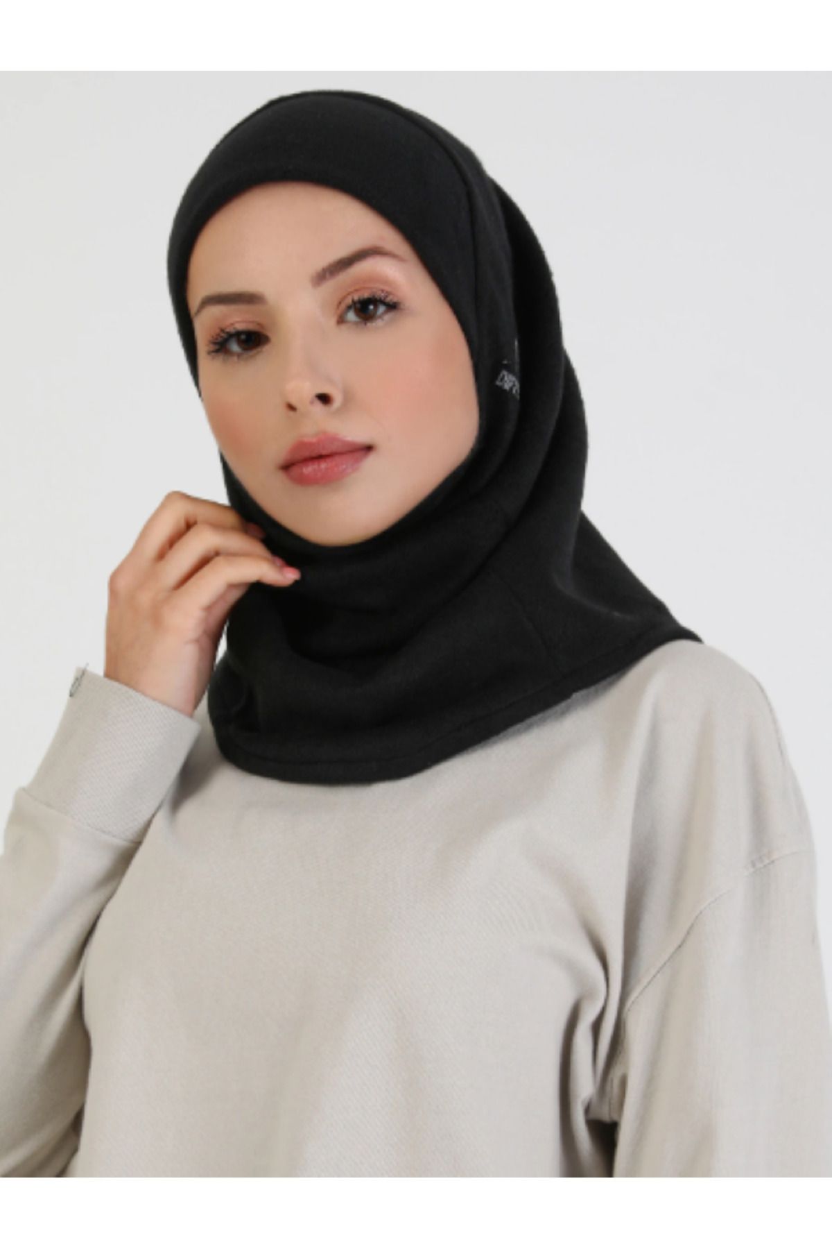 Differenza-Boneta cu holograma Hijab neagra - Polar termic 2