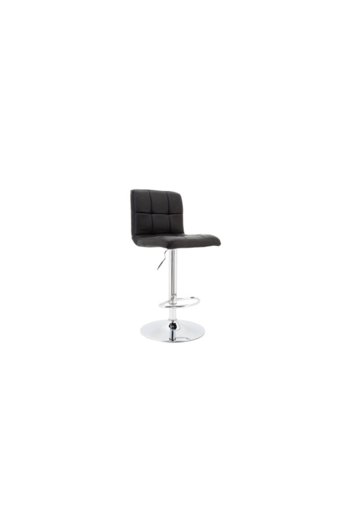 micasa-Anti Skid Feet Tufted Design Armless Kitchen Bar Stool 2