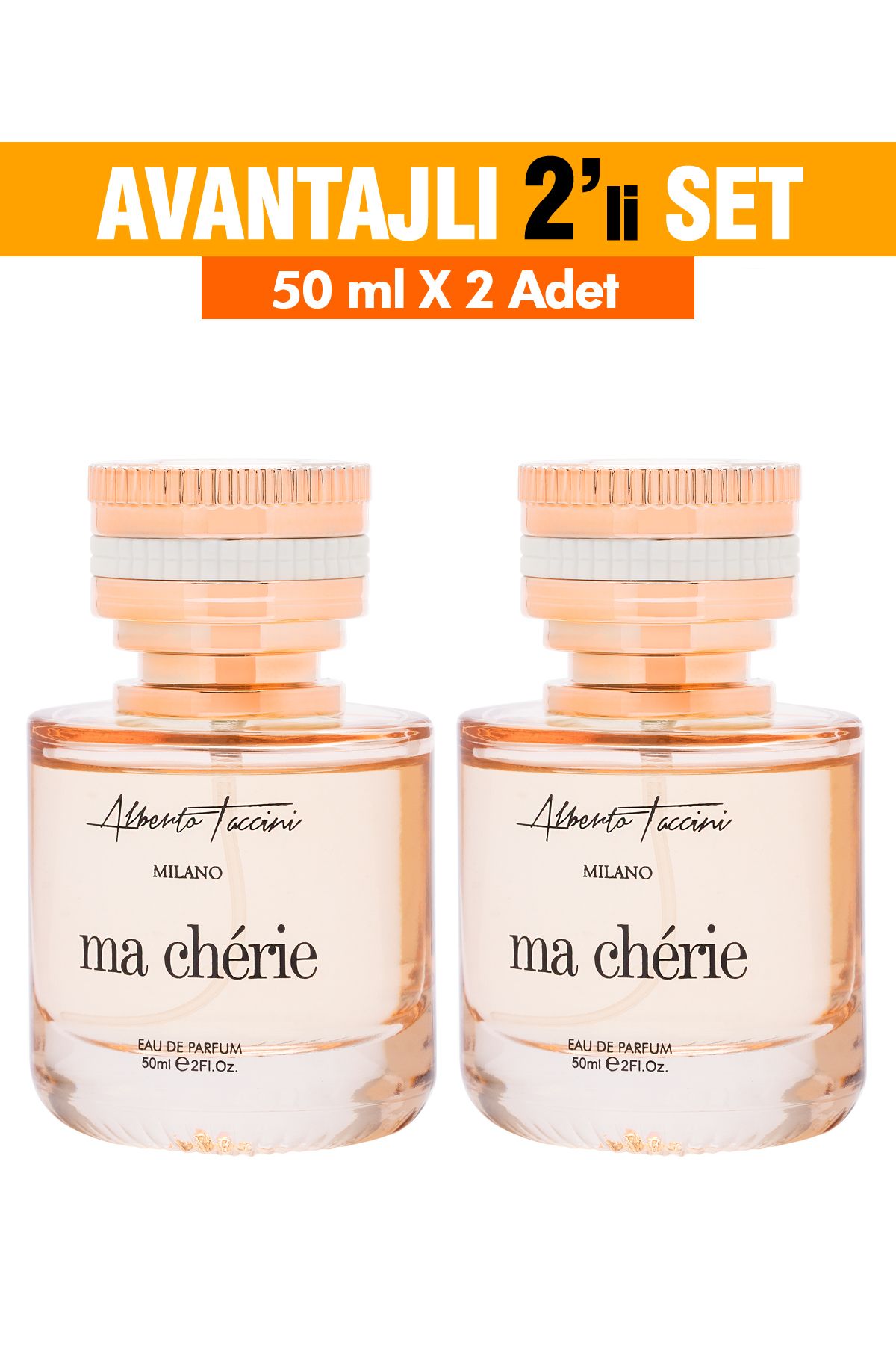 Alberto Taccini 2'Li Set Alberto Taccini Ma Chérie Kadın Parfüm 50 ml