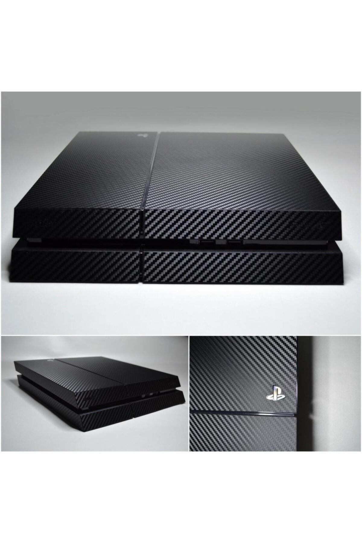 PlayStation 4 Black Carbon Fiber Coated Sycamore Extreme - 8705021057023