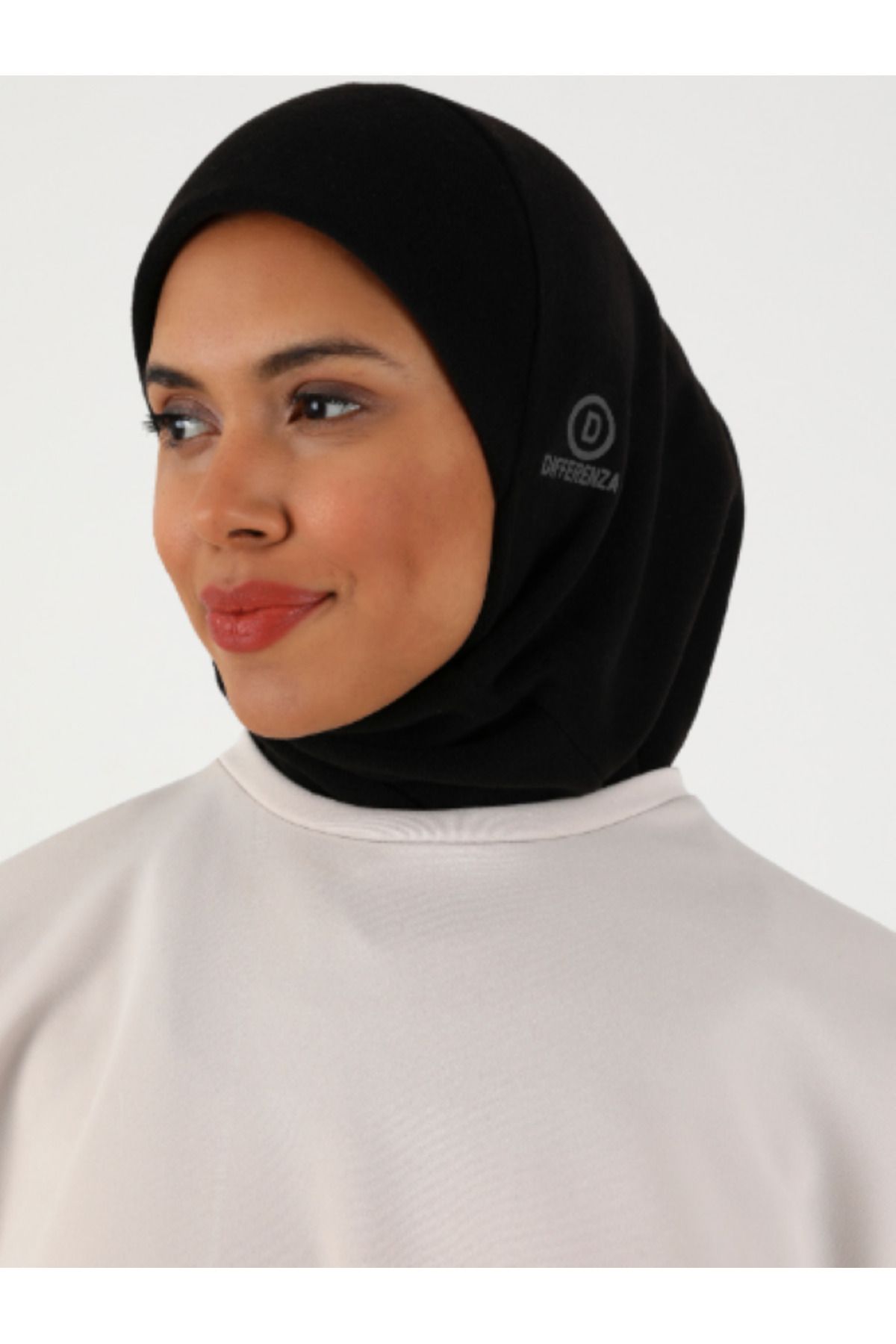 Differenza-Boneta cu holograma Hijab neagra - Polar termic 4