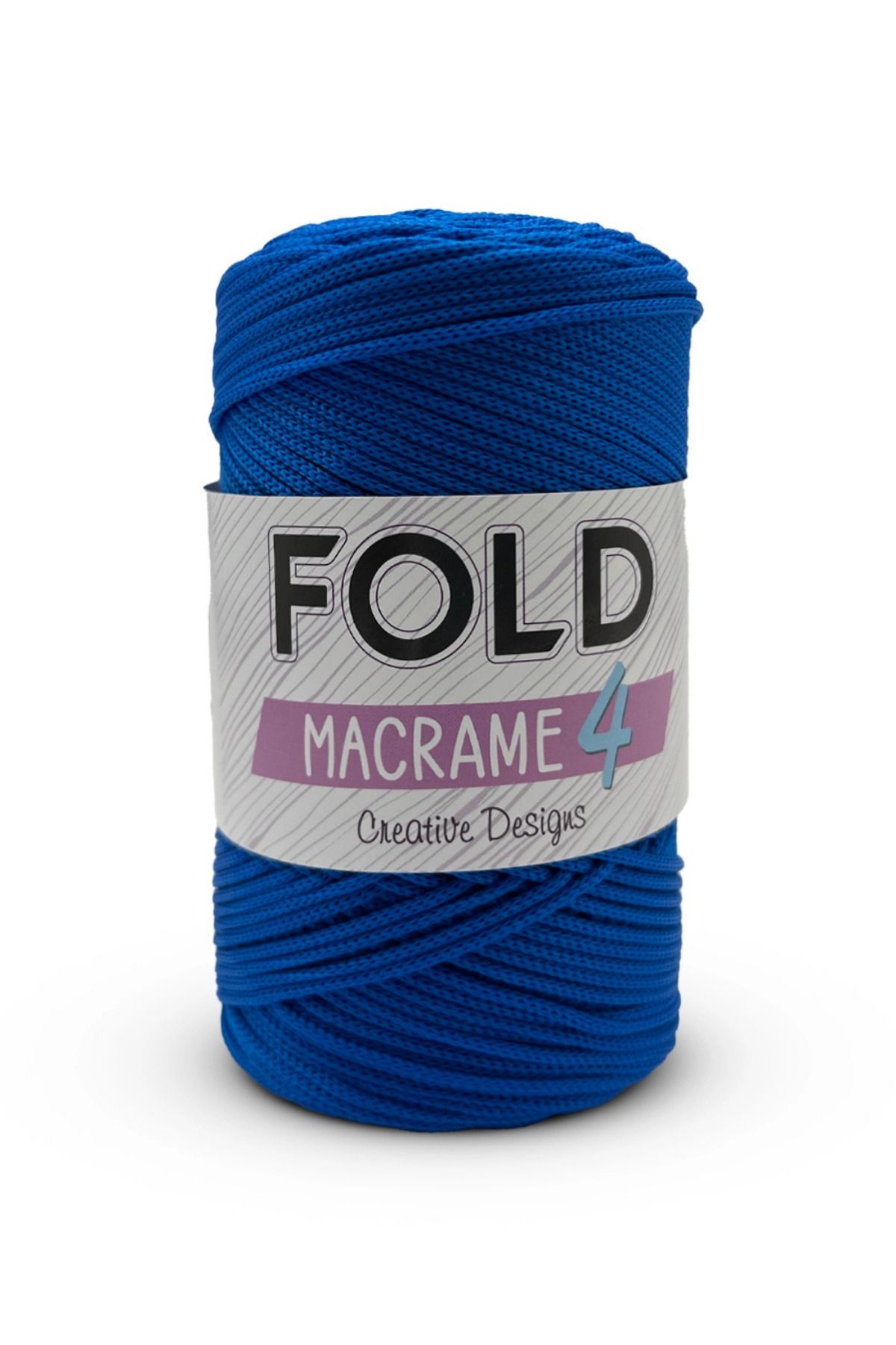 FOLD-خيوط مكرامية رقم: 4 - 240 بوليستر، خيط 2 مم، حقيبة خيط تصفيف 200 جرام 1