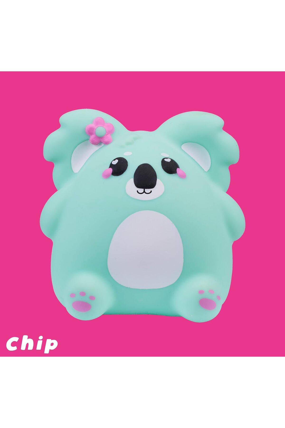 Smooshzees-Cutezees Chip, Green Koala, Collectable Characters, Supersoft, Cuddly and Squishy 5