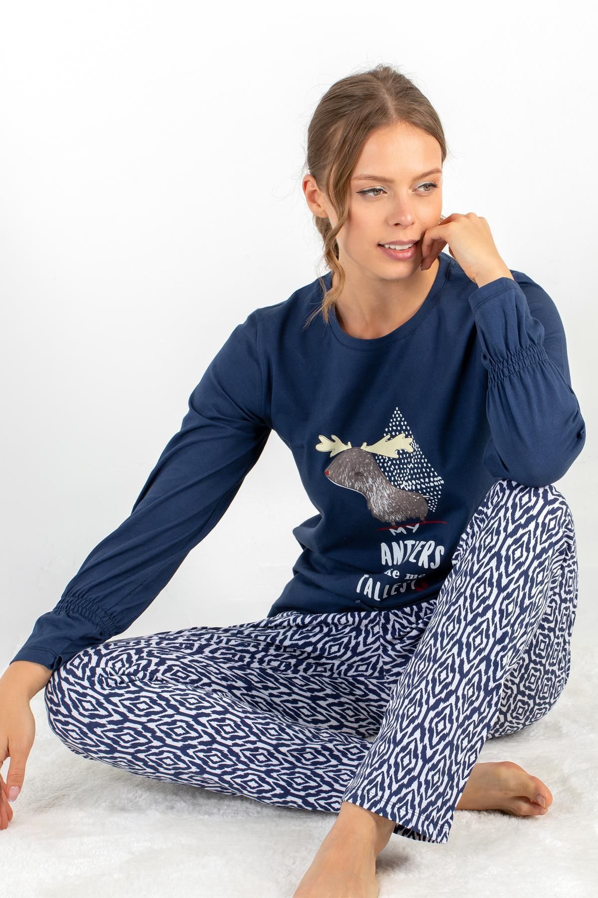 Doremi-Pajama Set - Dark blue - Graphic 2