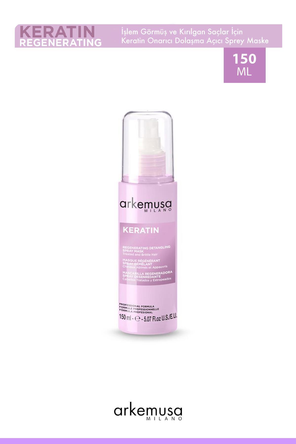 Arkemusa Regenerating Detangling Spray Mask - Kırılgan Saçlar Için Onarıcı Sprey Maske 150 ml