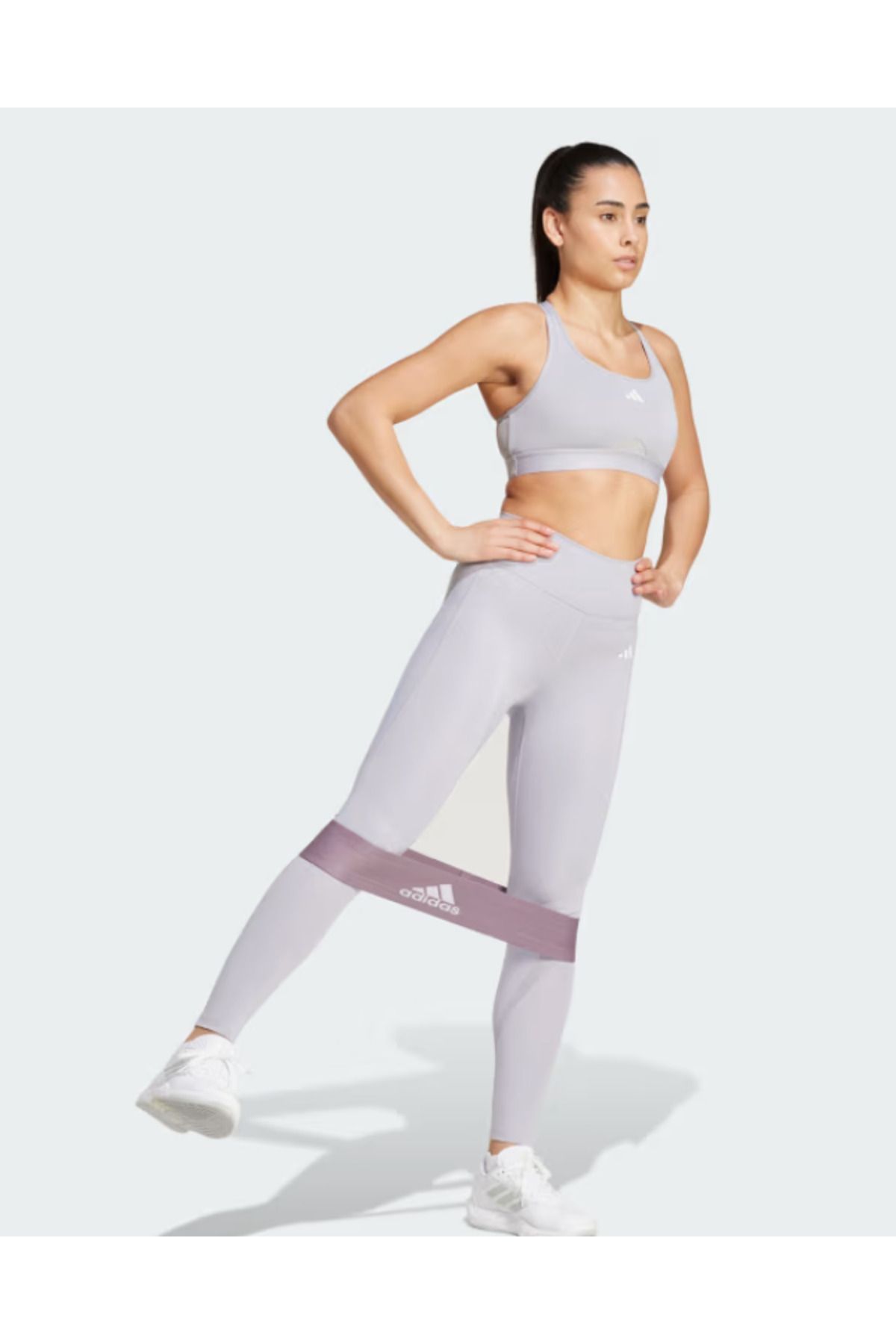 adidas-Optime Essentials Stash Pocket Full-Length Leggings 3