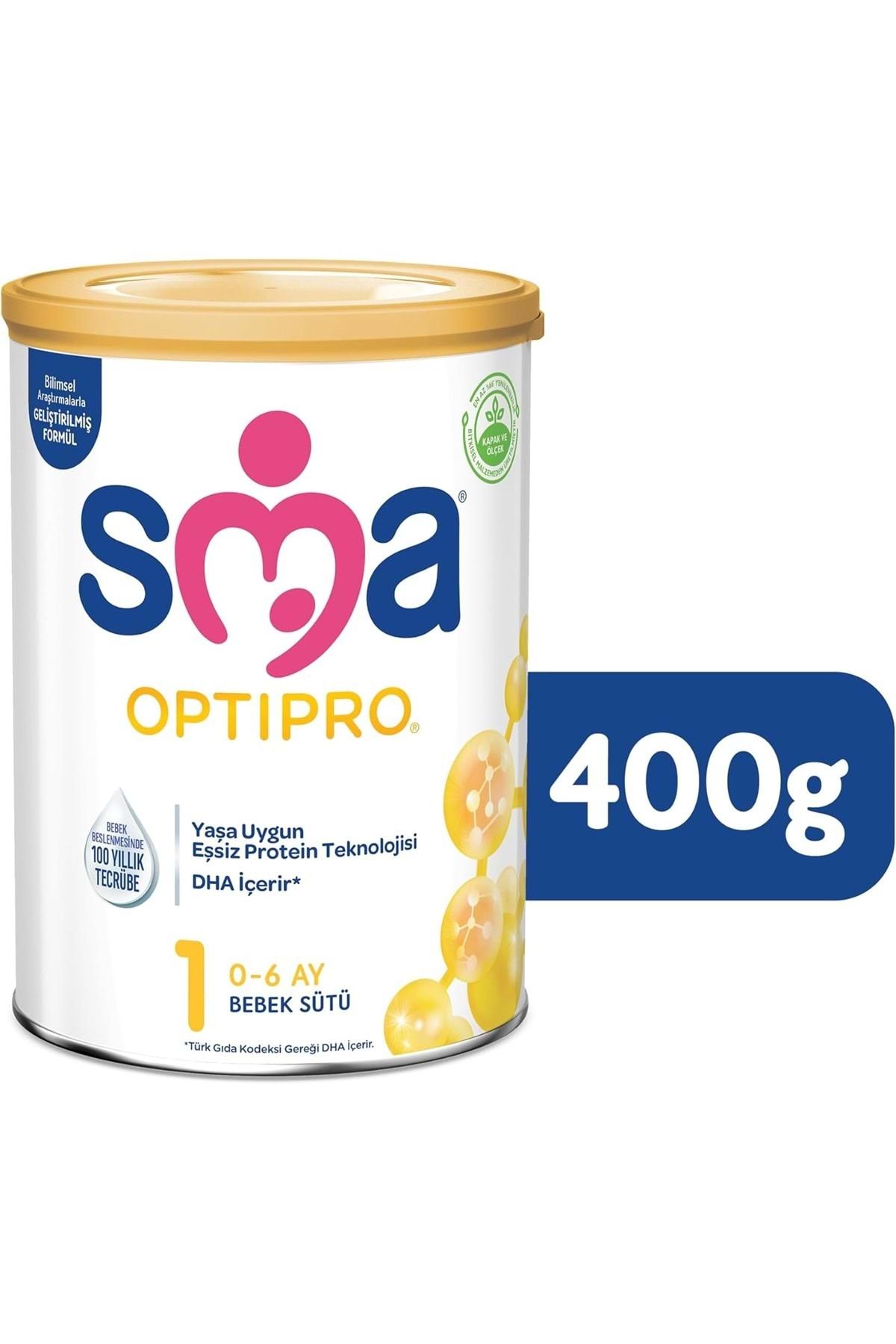 SMA Optipro 400GR No:1 Baby Milk (0-6 ماهه) (ست 3 تایی)