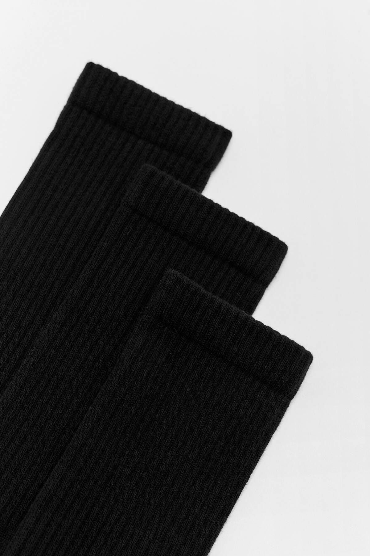 Pull & Bear-Pack of 3 pairs of long socks 3