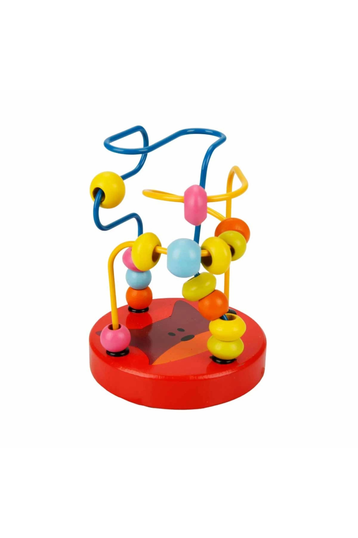 NW NessiWorld Woody Tahta Boncuk Oyunu Orman Hayvanları S00000575 fotoğrafı 2 (önizleme)