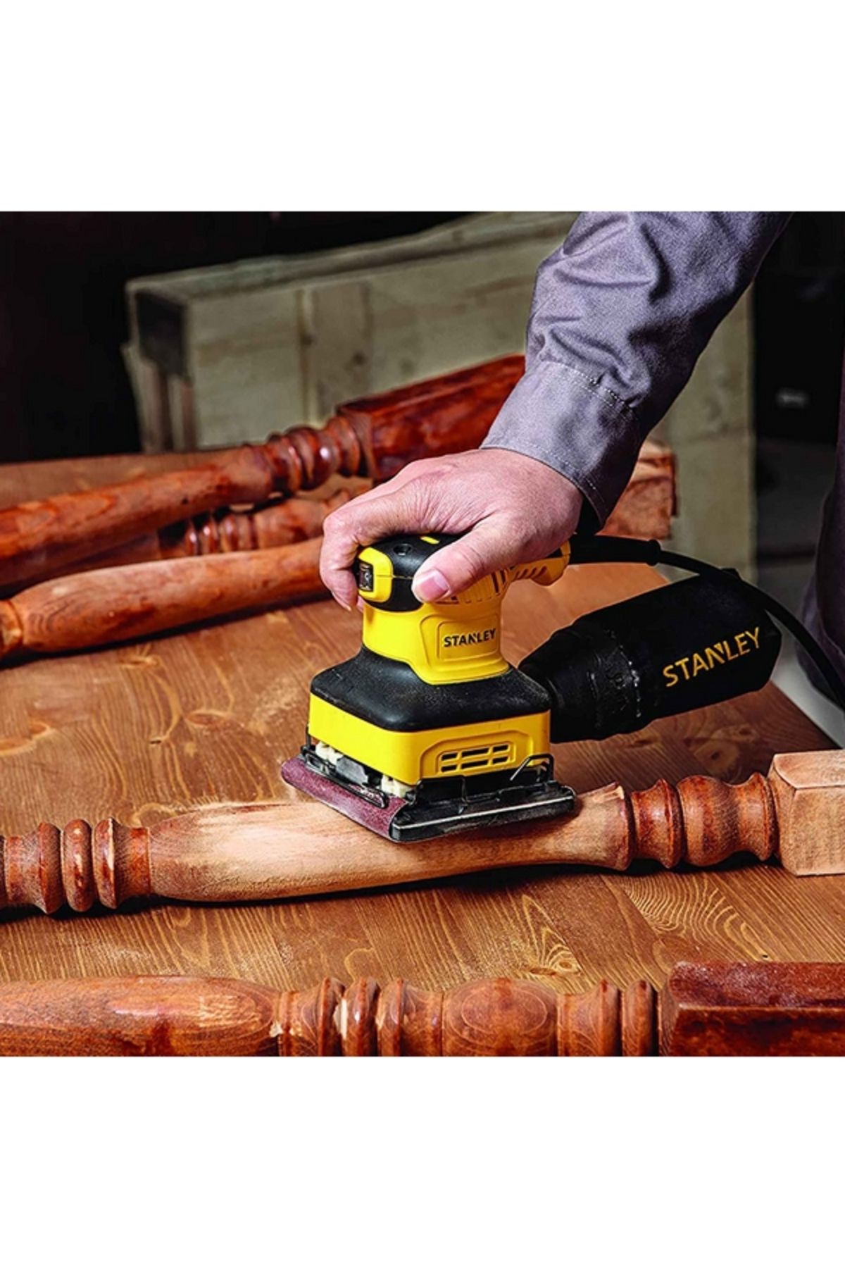 Stanley-أداة صنفرة كهربائية سلكية بقوة 220 واط 4