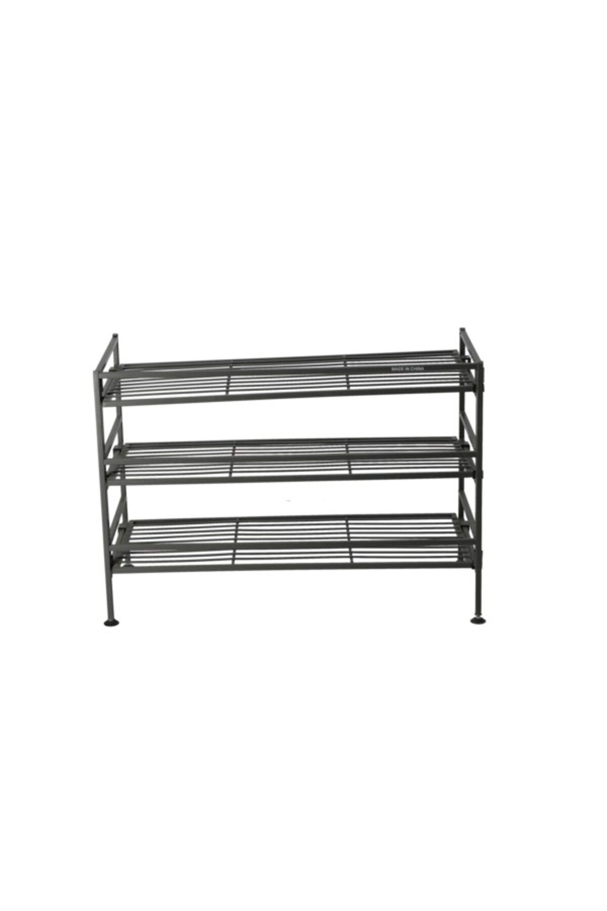 Seville Classics-3-Tier Elegant and Modern Design Rectangular Shoe Rack 7