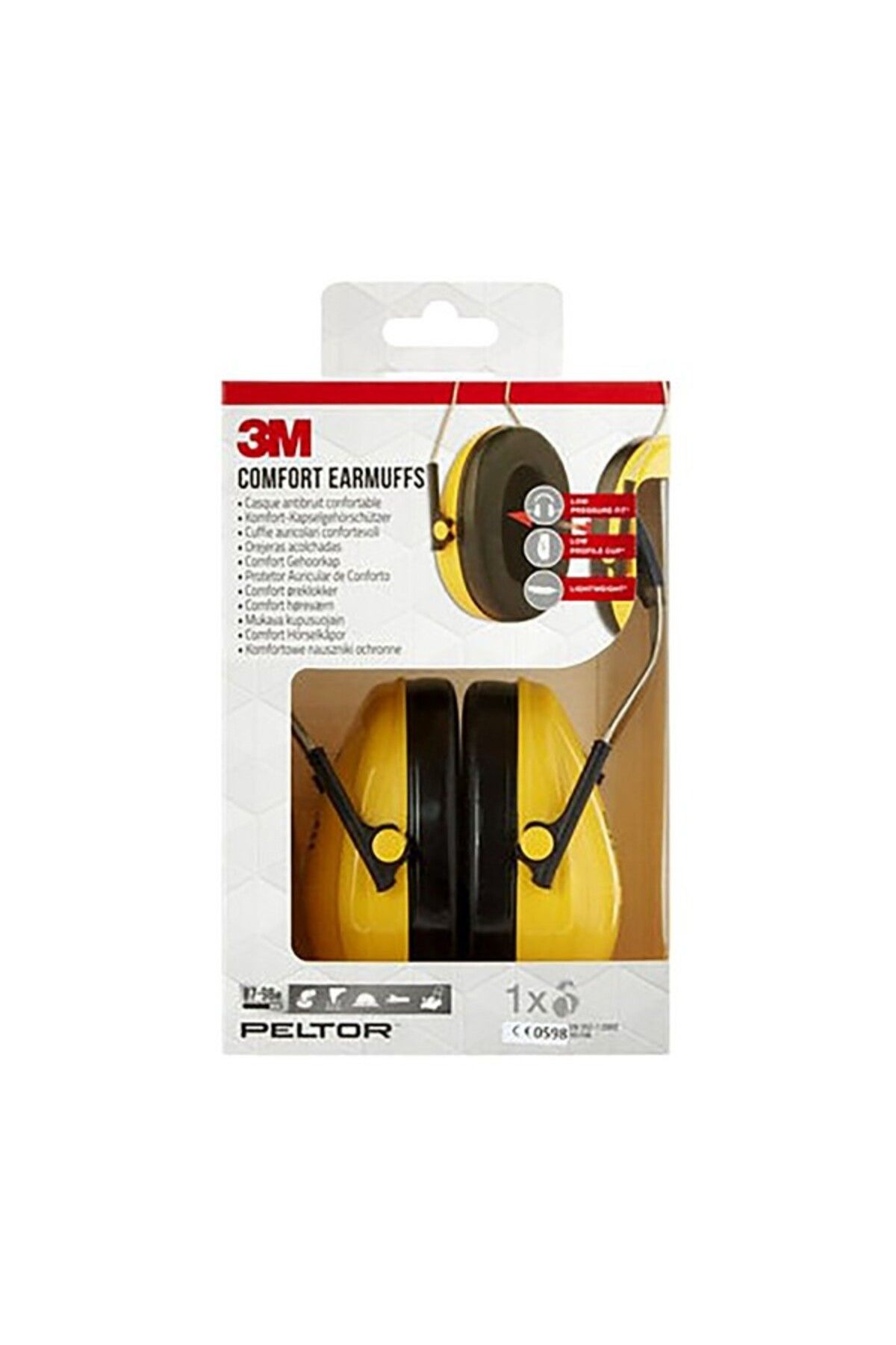 3M-سدادات الأذن الآمنة Peltor Optime Comfort فوق الرأس 5