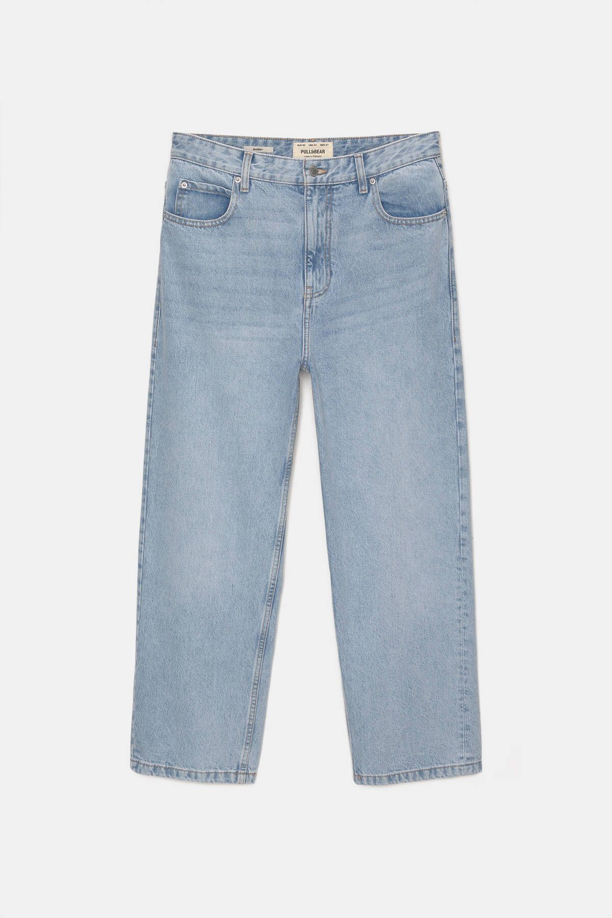 Pull & Bear-Jeans - Blue - Normal waist 7