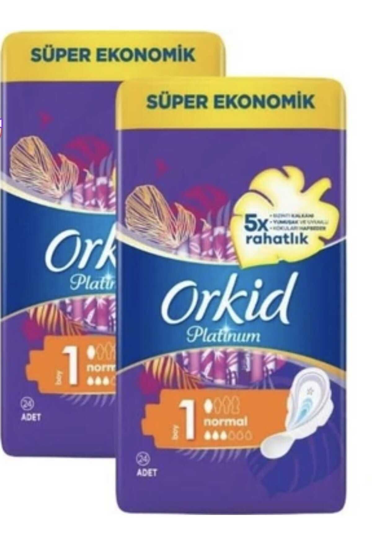 Orkid Platinum Normal 24'lü 2 Li Paket