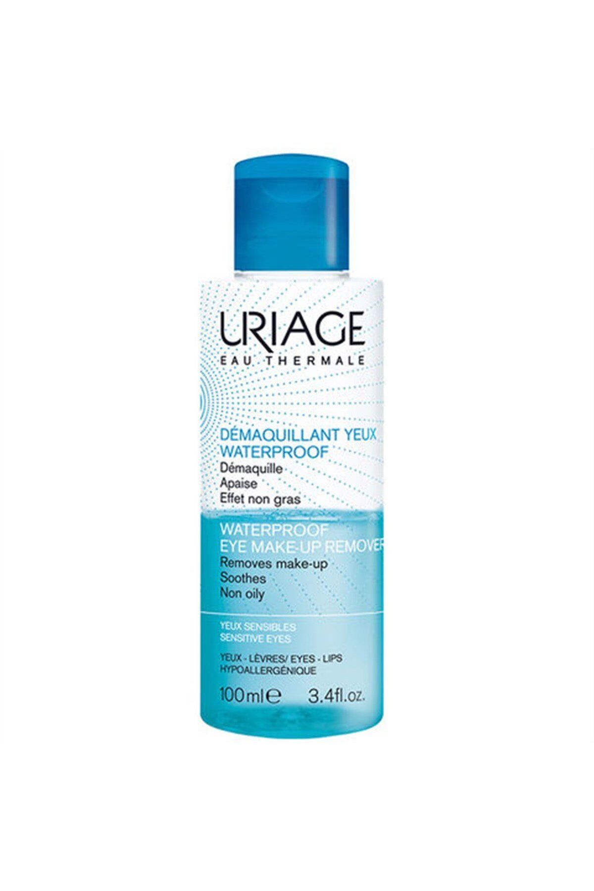Uriage-100 Ml Waterproof Eye Makeup Remover 1