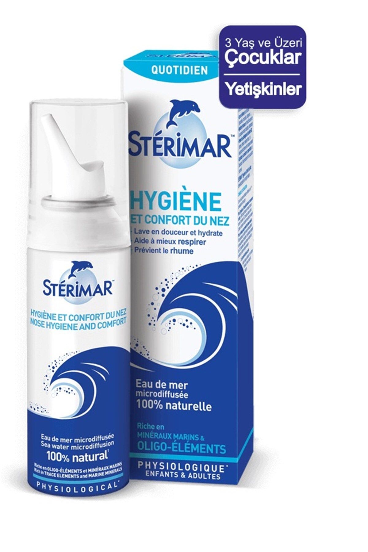 Sterimar Burun Spreyi Deniz Suyu 100 ml