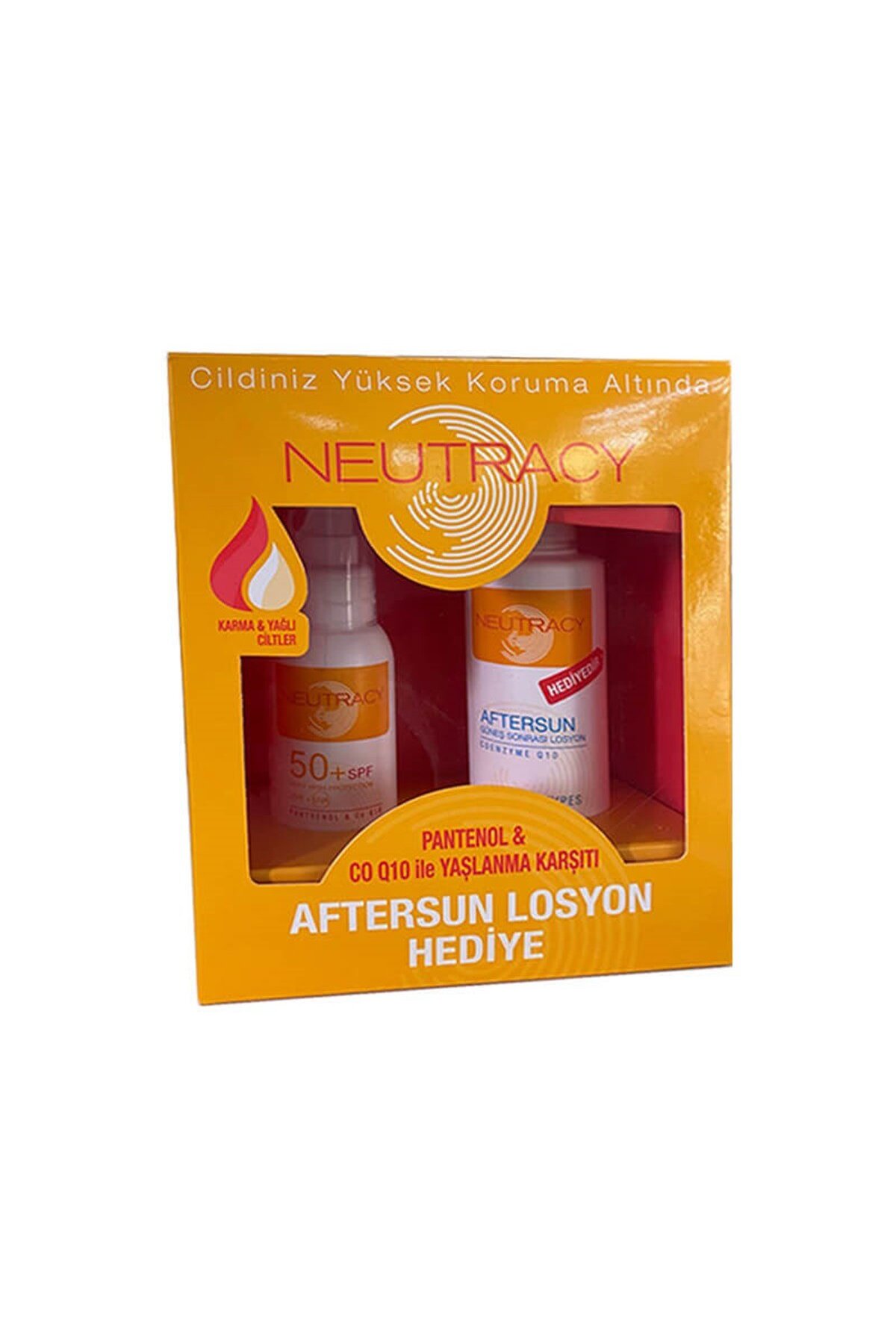 Güneş Koruyucu Set Karma & Yağlı Ciltler İçin - Güneş Kremi SPF50+ 150 ml + After Sun Losyo — DEP9909323 — تصویر 2 از 2
