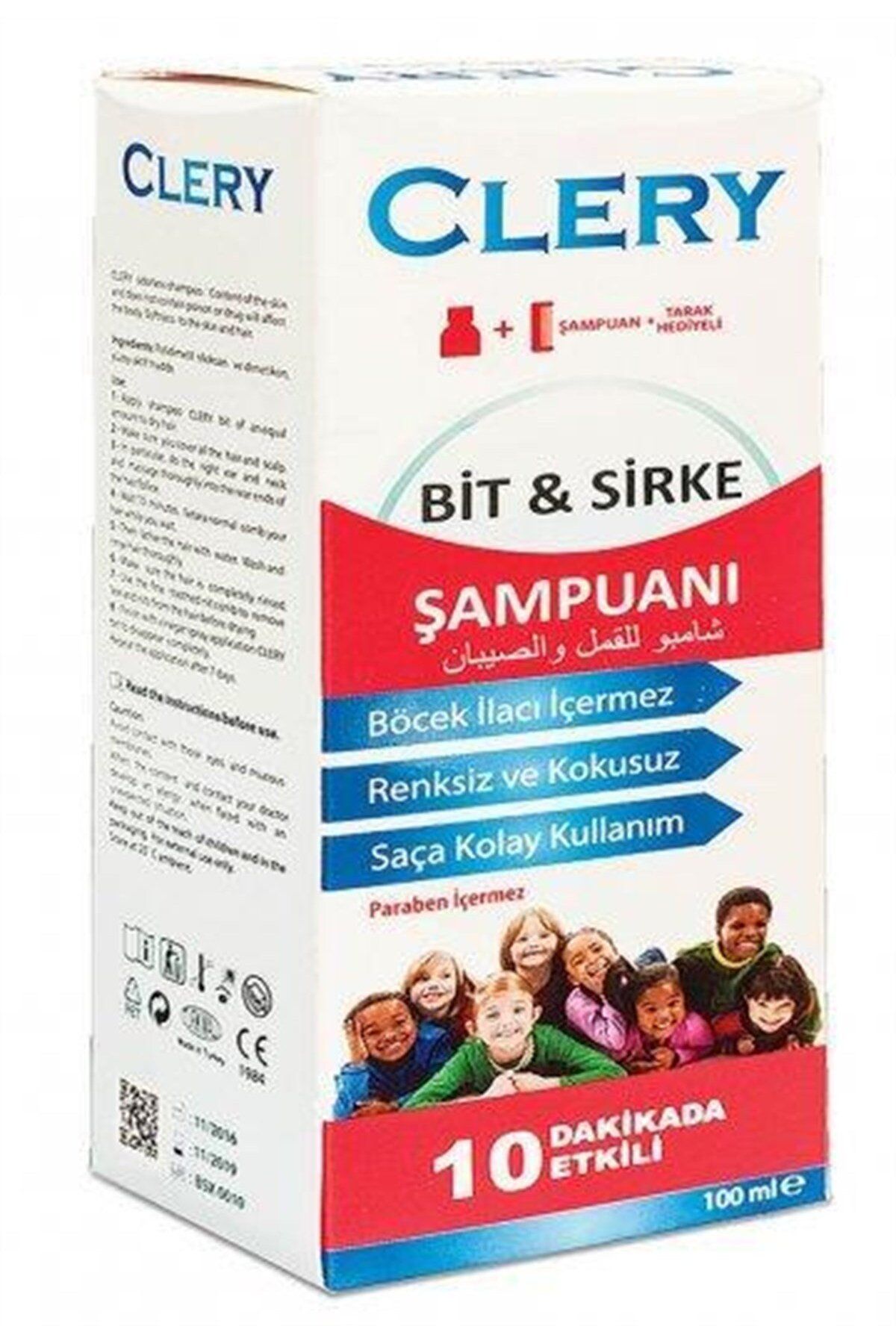 Clery-Lice & Nit Shampoo 100 ml 1
