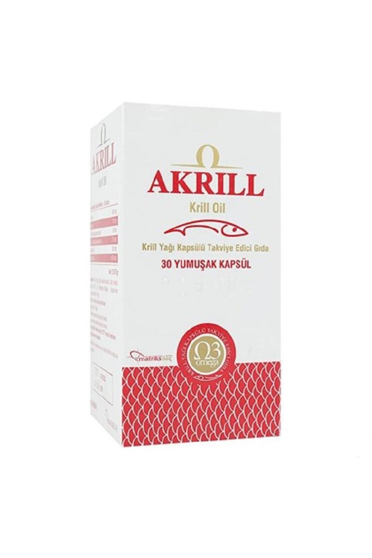 Matriks İlaç Akrill Krill Oil 30 Kapsül - Fiyatı, Yorumları