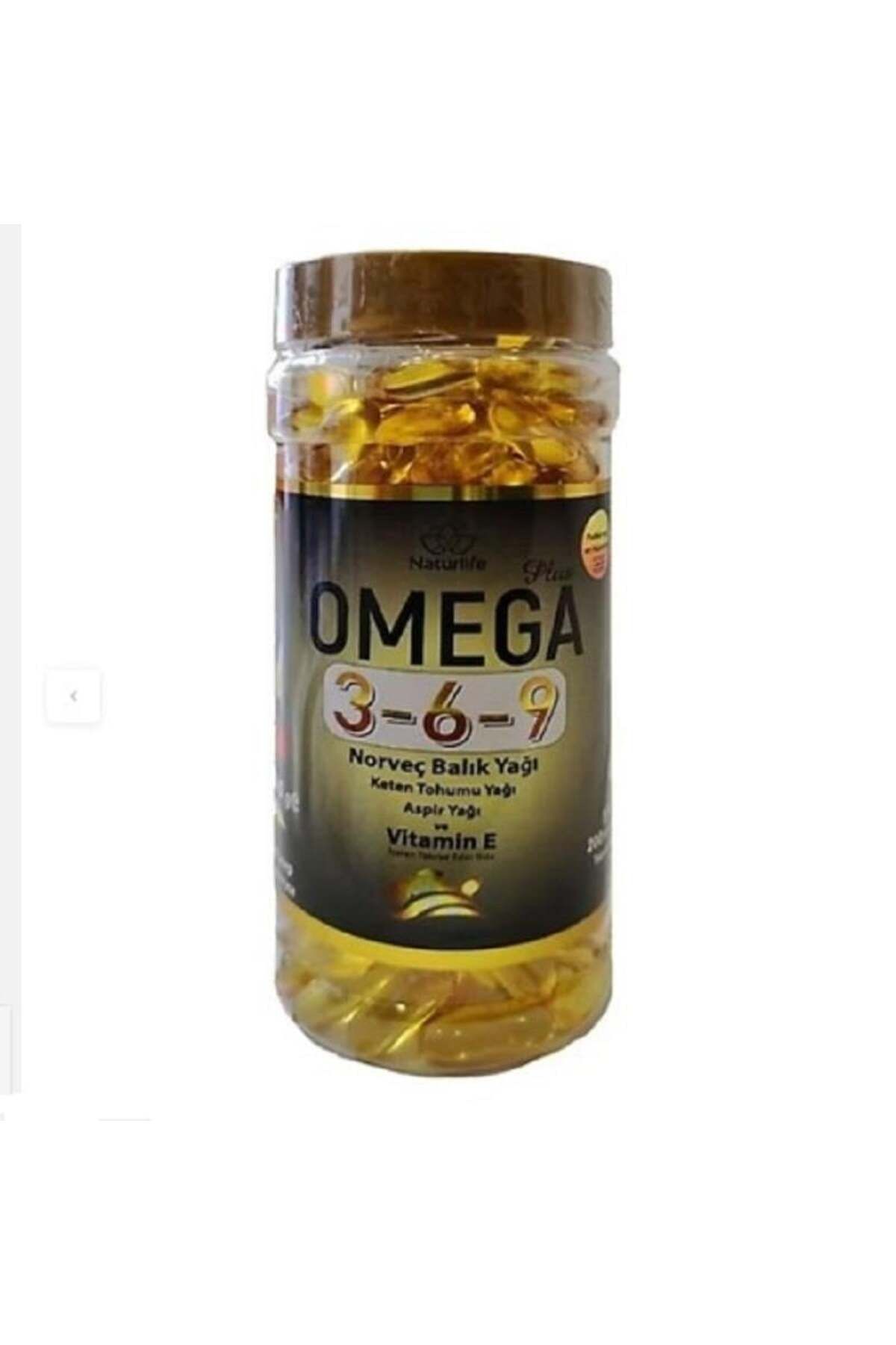 Naturlife Omega 3-6-9 200 Kapsül