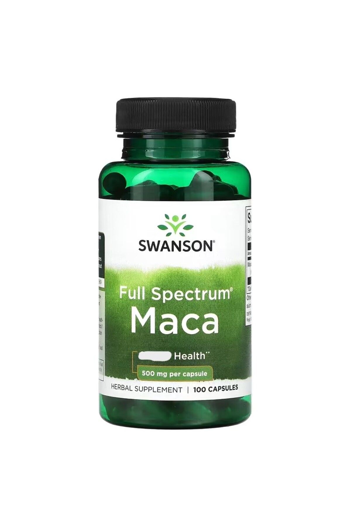 SWANSON Full Spectrum Maca Matcha Tozu / Maça Çayı 500 mg 100 Capsul