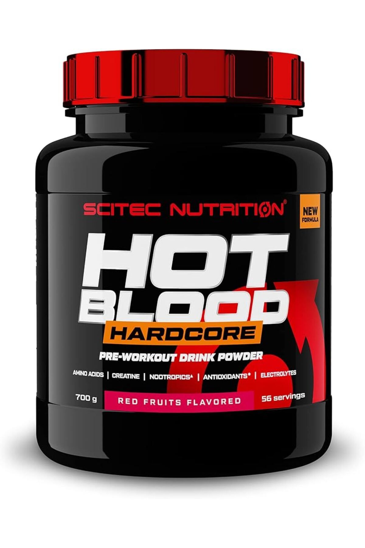 Scitec Nutrition Hot Blood Hardcore Preworkout (700 gr.) - 56 servis