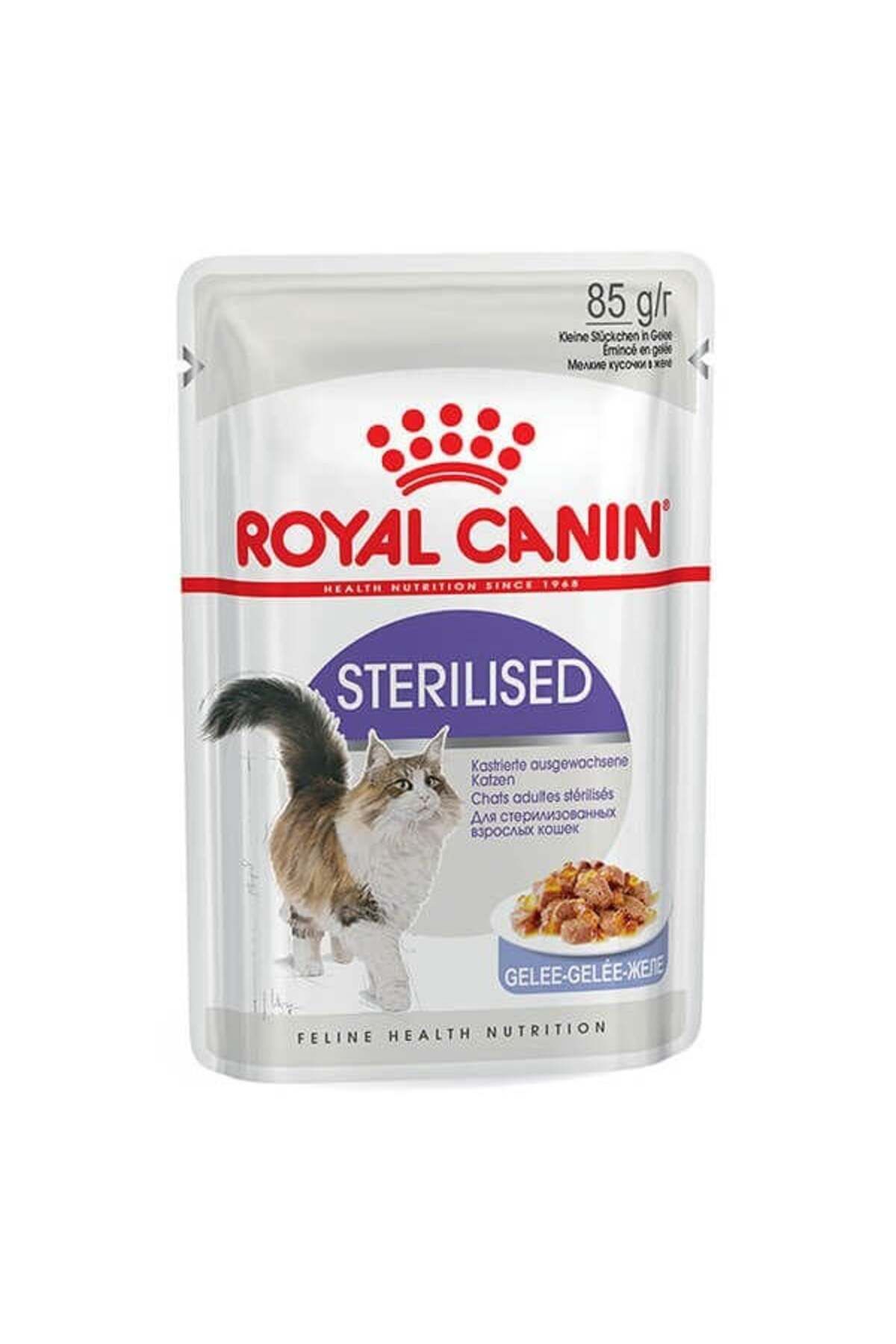 Royal Canin Sterilised Jelly Pouch Kısırlaştırılmış Kedi Maması 85 Gr