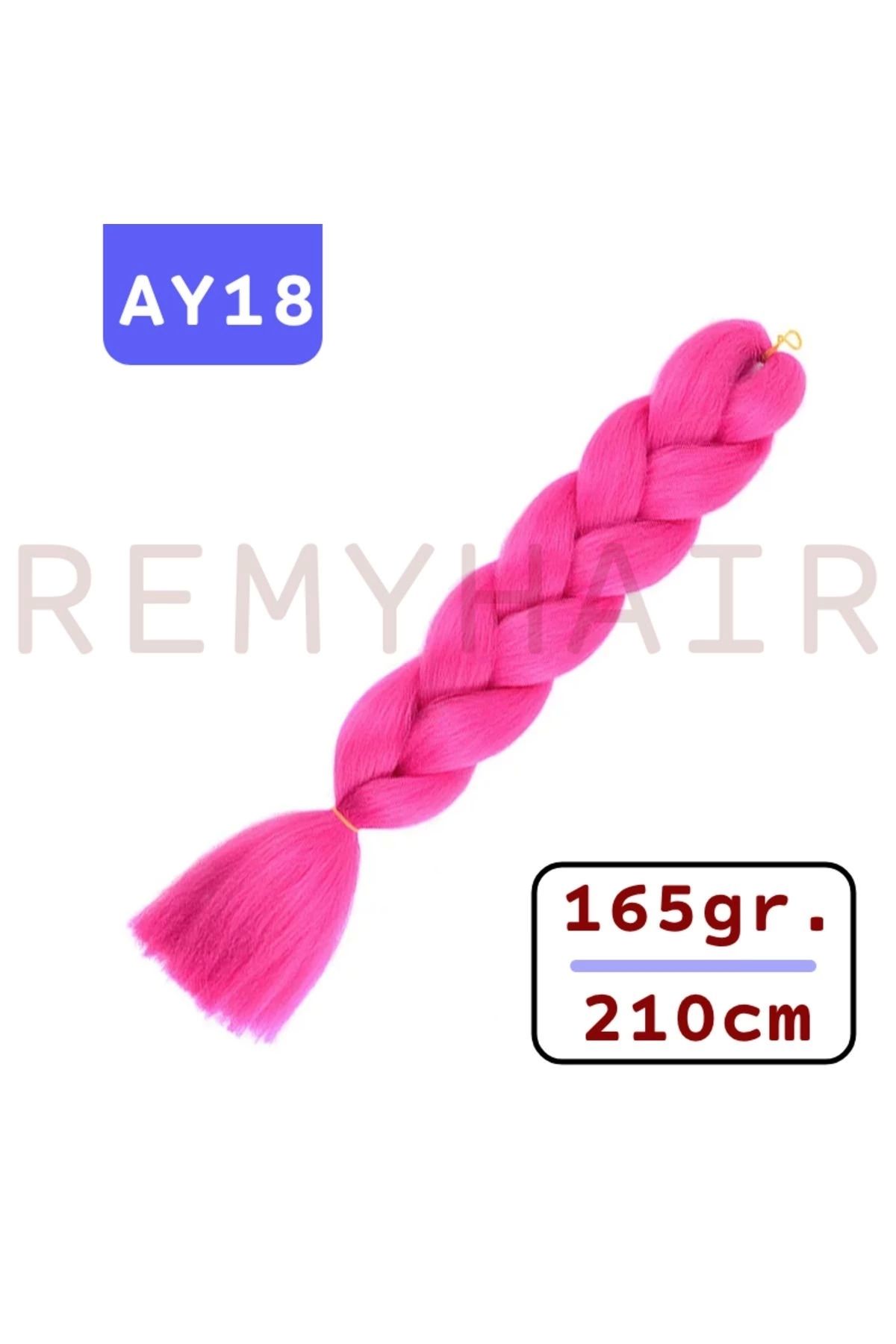 belle vista Afrika Örgüsü Saç - Fuşya Pembe Ay18 - 165gr.