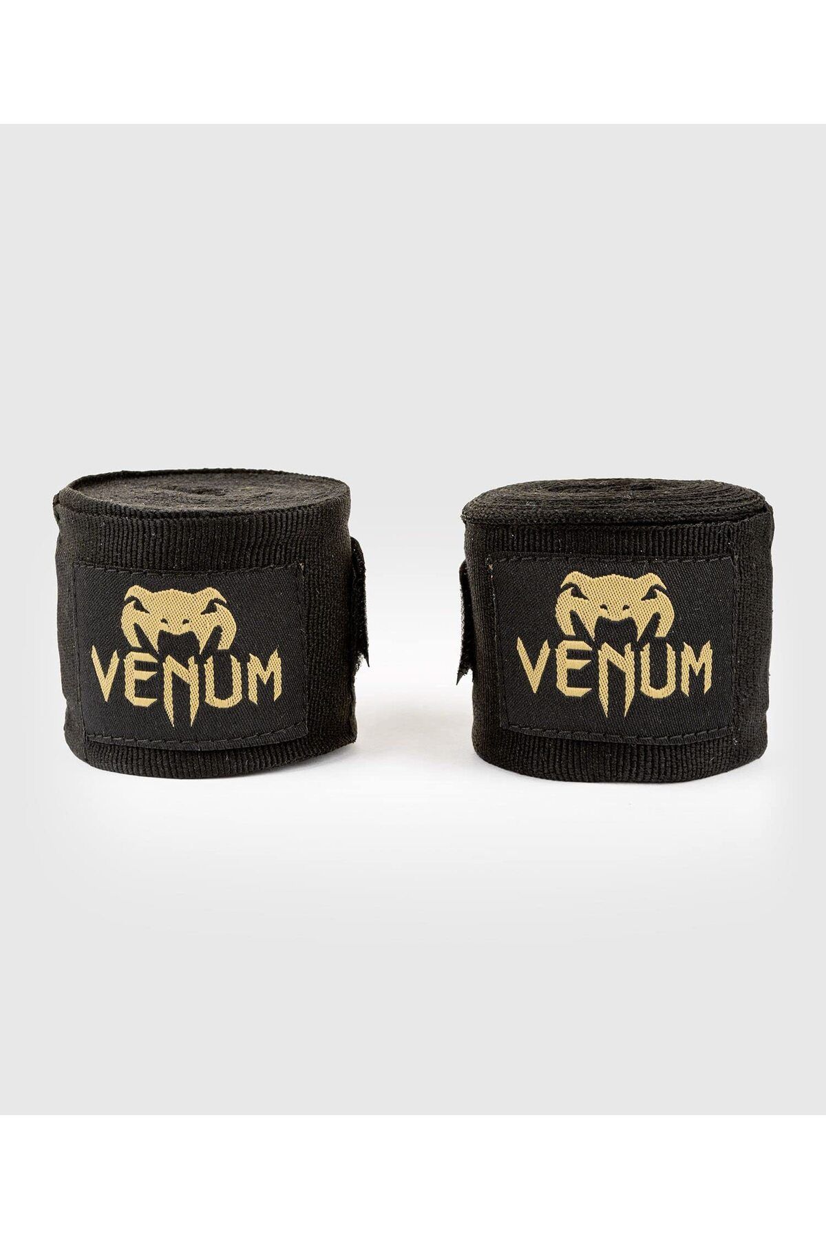 Venum-KONTACT BOXING HANDWRAPS BLACK-GOLD 2.5m 4