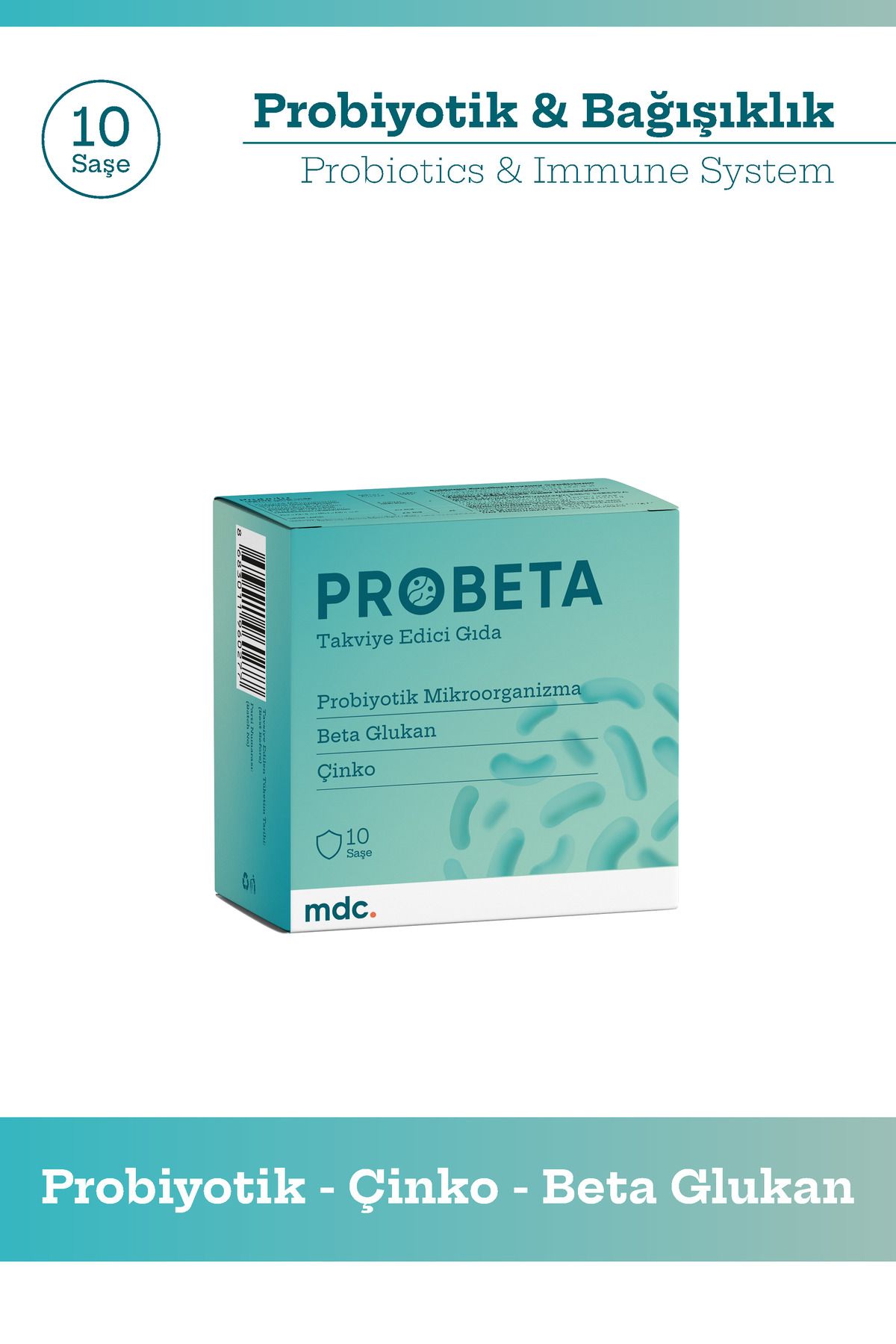 MDC PROBETA Probiyotik 10 Saşe