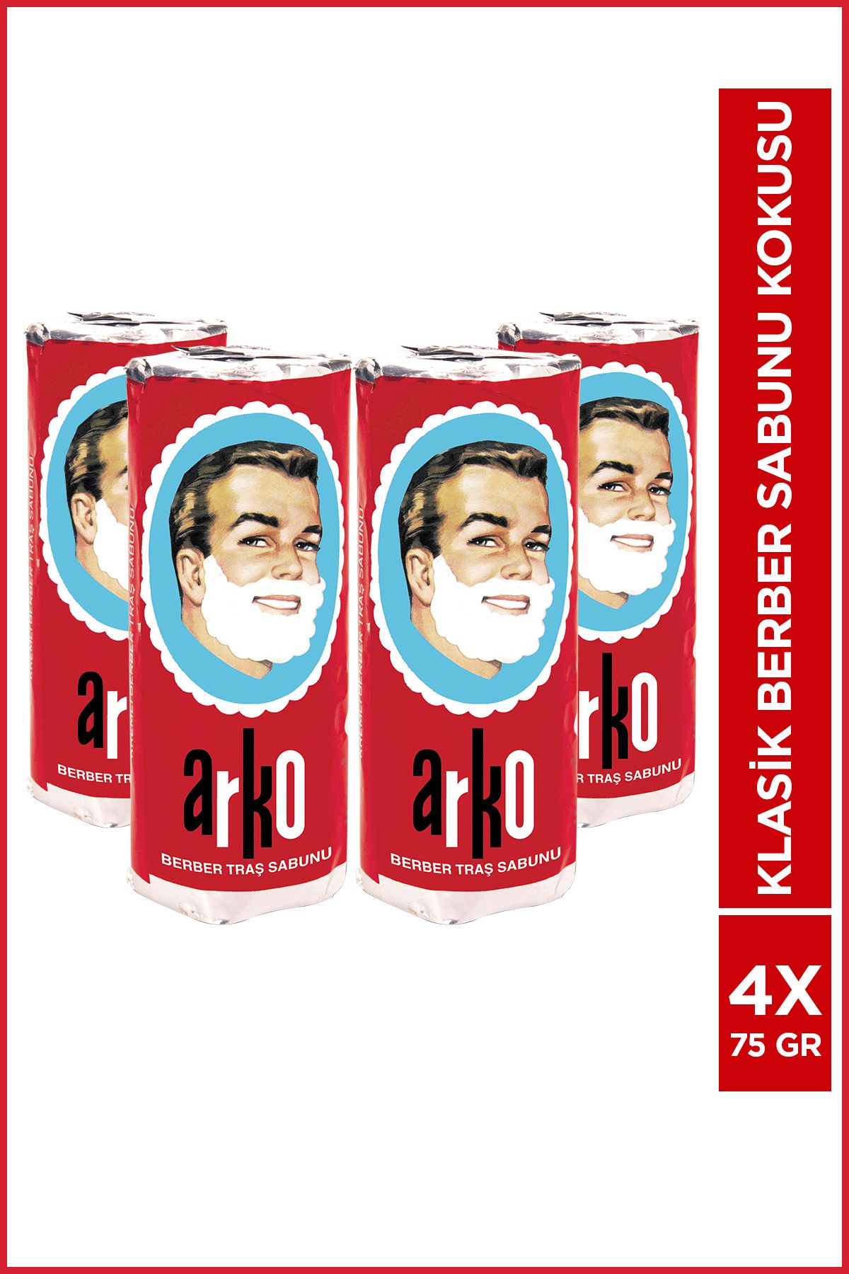 Tıraş Sabunu 4X75 gr