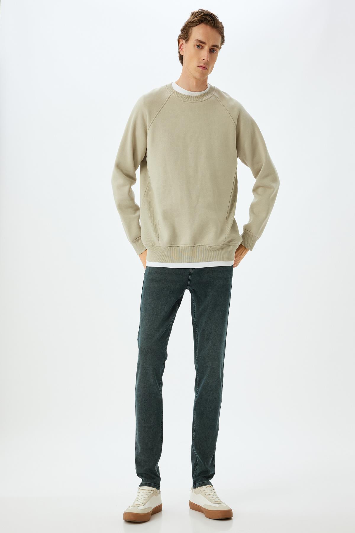 Koton  Petrol Erkek Jeans 5WAM40085ND