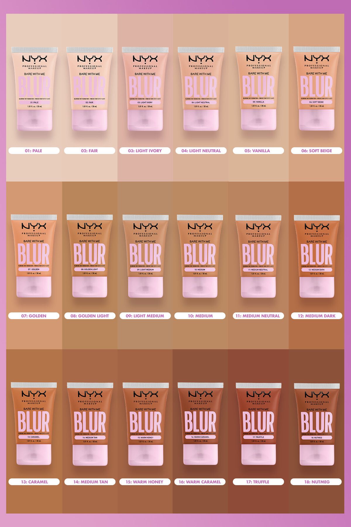 NYX Professional Makeup-Blur Tint Skin Filter Effect Foundation - 06 Soft Beige 7