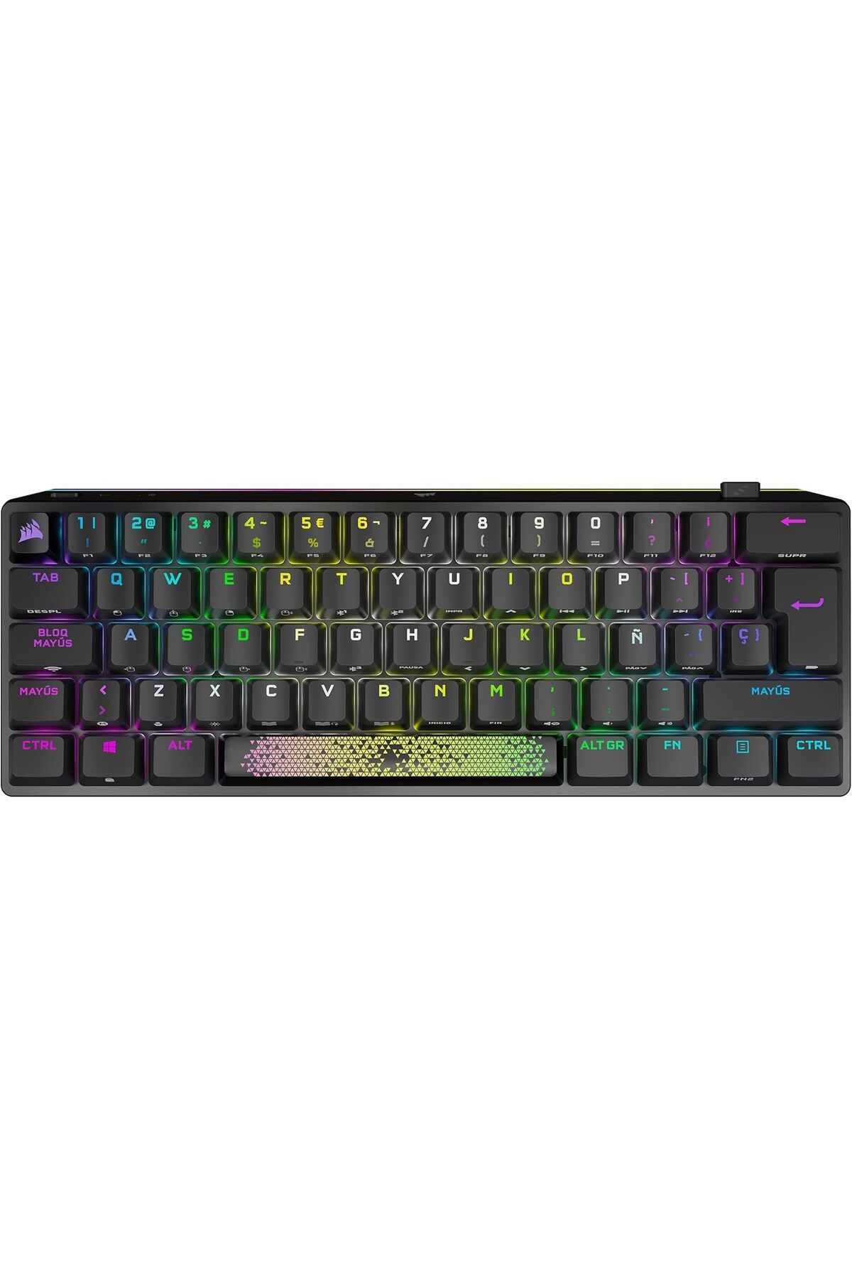 Corsair-K70 Pro Mini Wireless Rgb 60% Mechanical Gaming Keyboard 1