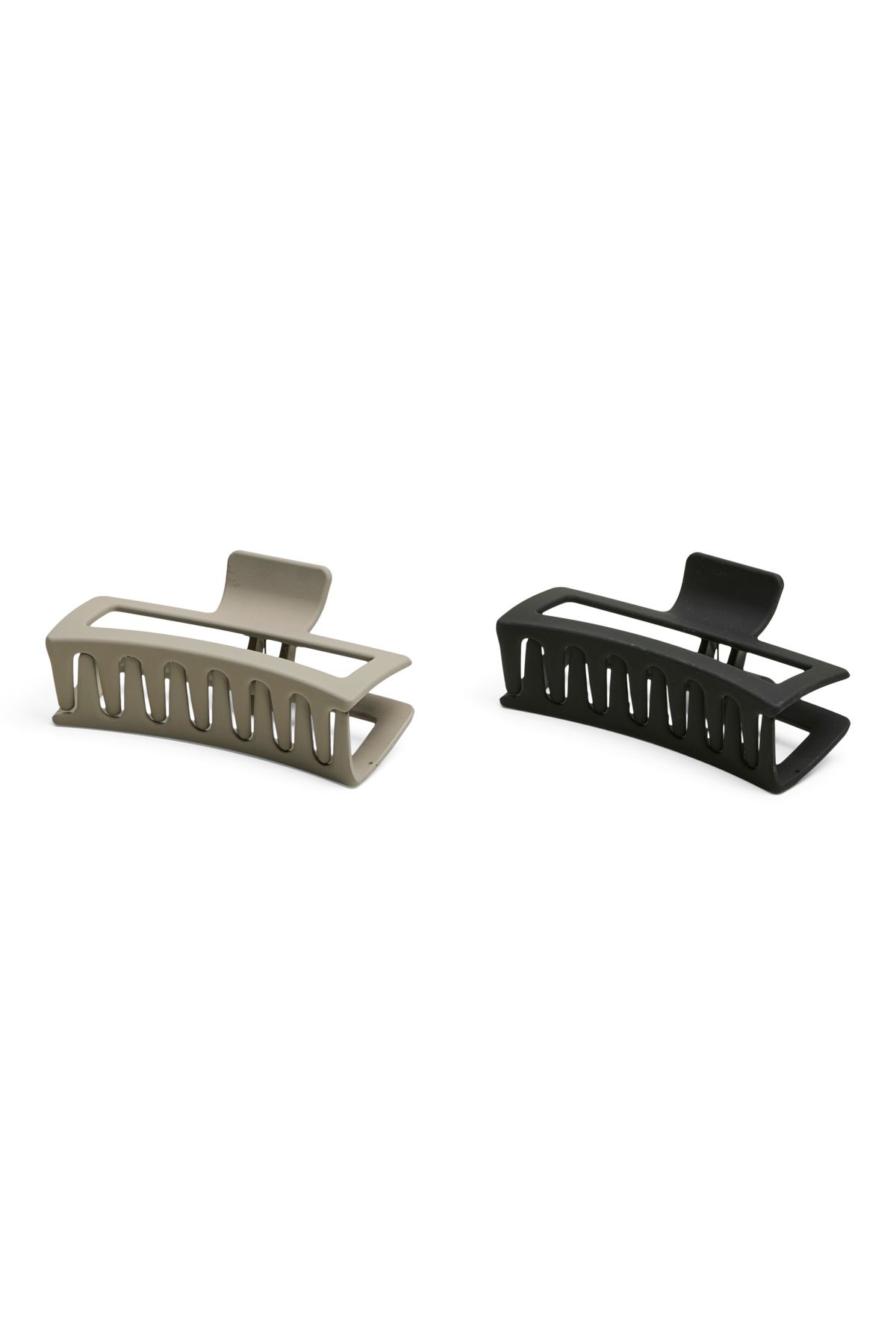 PIECES-Hairshark für Damen – 2er-Pack, Styling-Design, Größe 13 cm 1