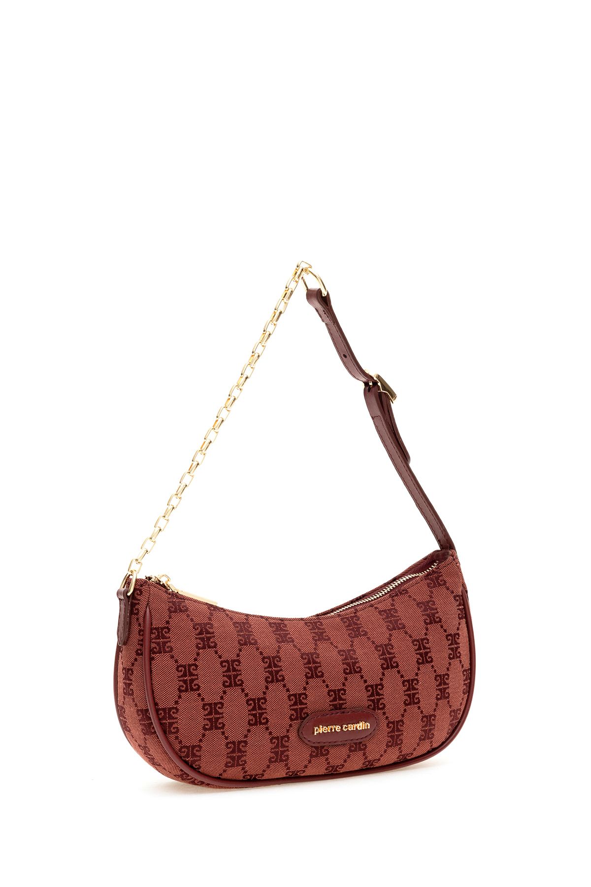Pierre Cardin-Torebka damska na ramię Claret Red 05Po24K1678 4