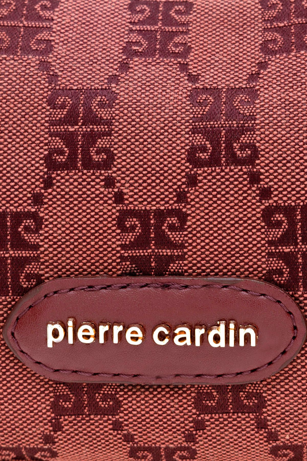 Pierre Cardin-Torebka damska na ramię Claret Red 05Po24K1678 7
